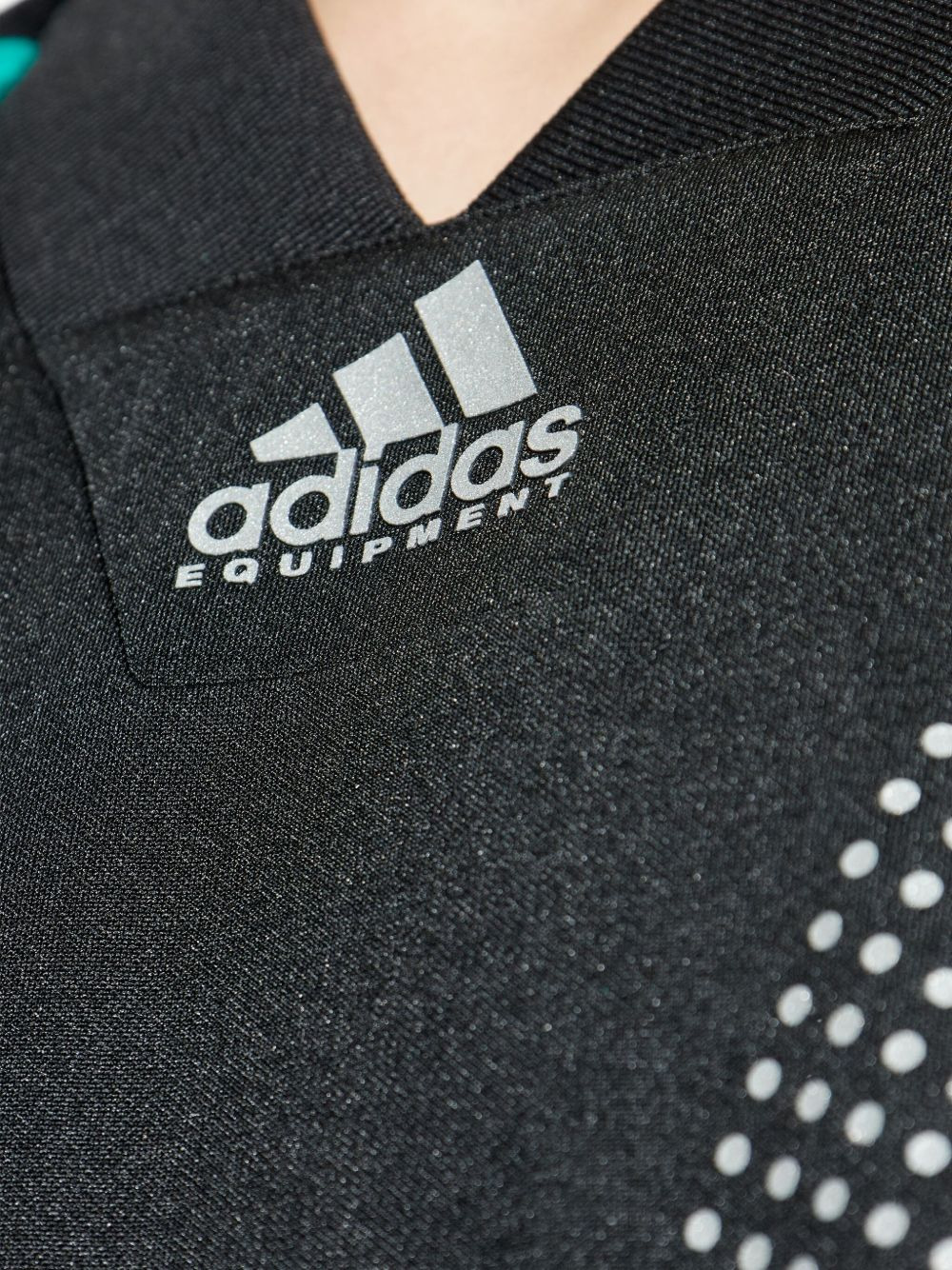 EQT colour-block dot-print jersey - 5
