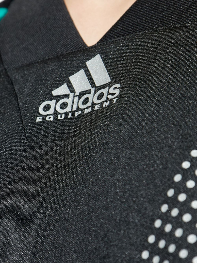 EQT colour-block dot-print jersey 5