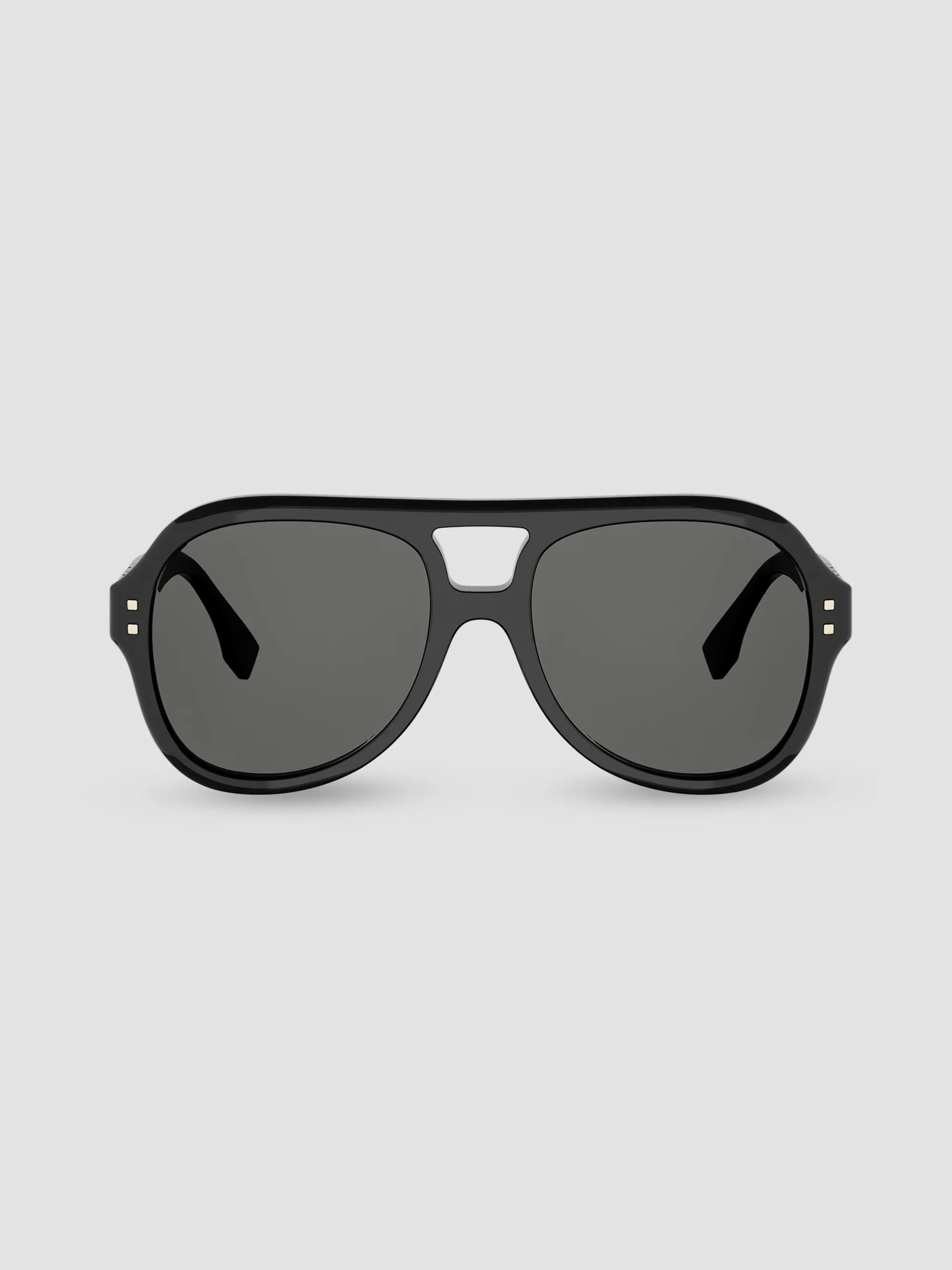 Women's Fendi Five Sisters 56MM Aviator Sunglasses - Black - 1