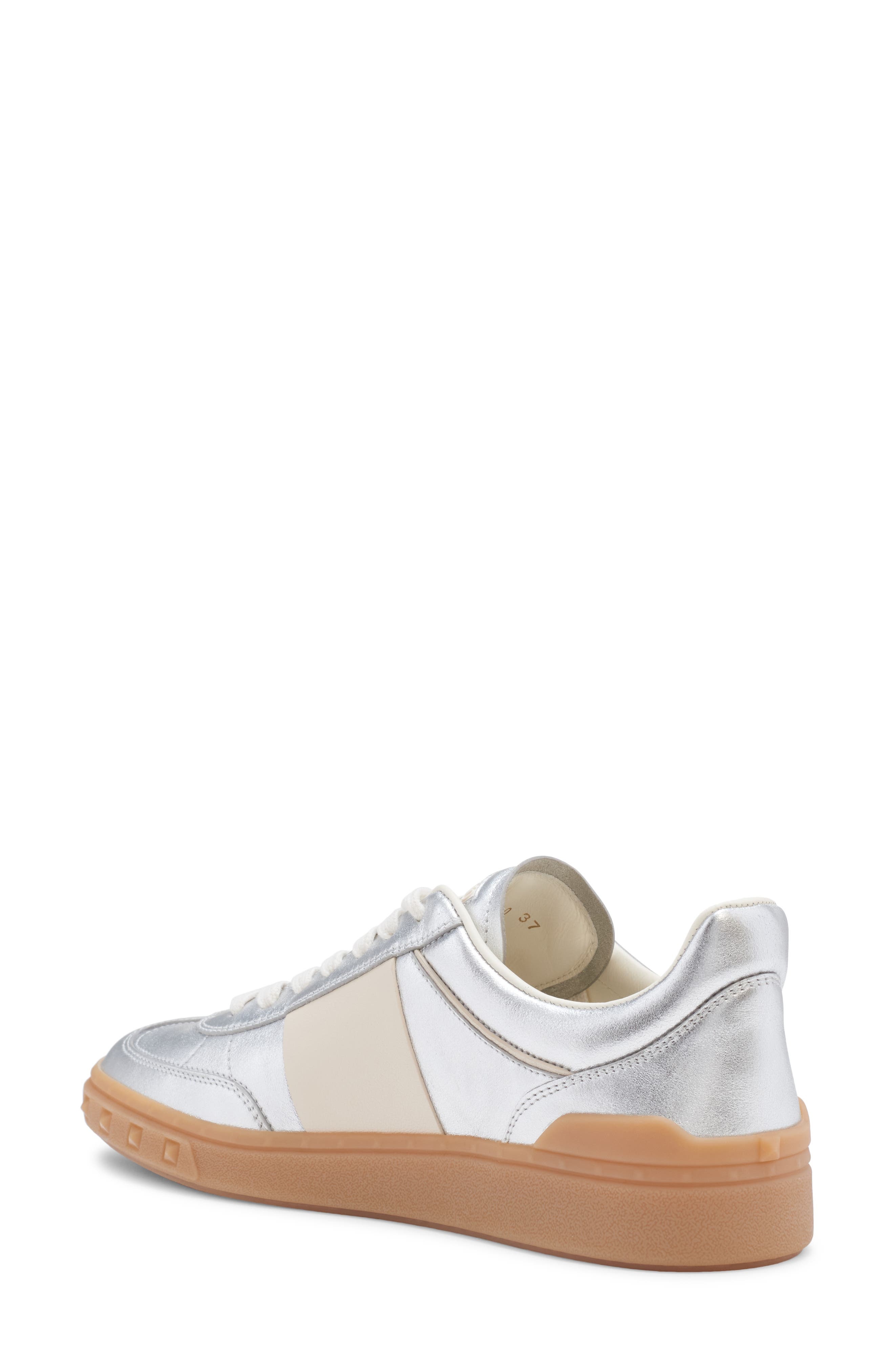 Valentino Garavani Upvillage Low Top Sneaker in Silver/Glace at Nordstrom - 2