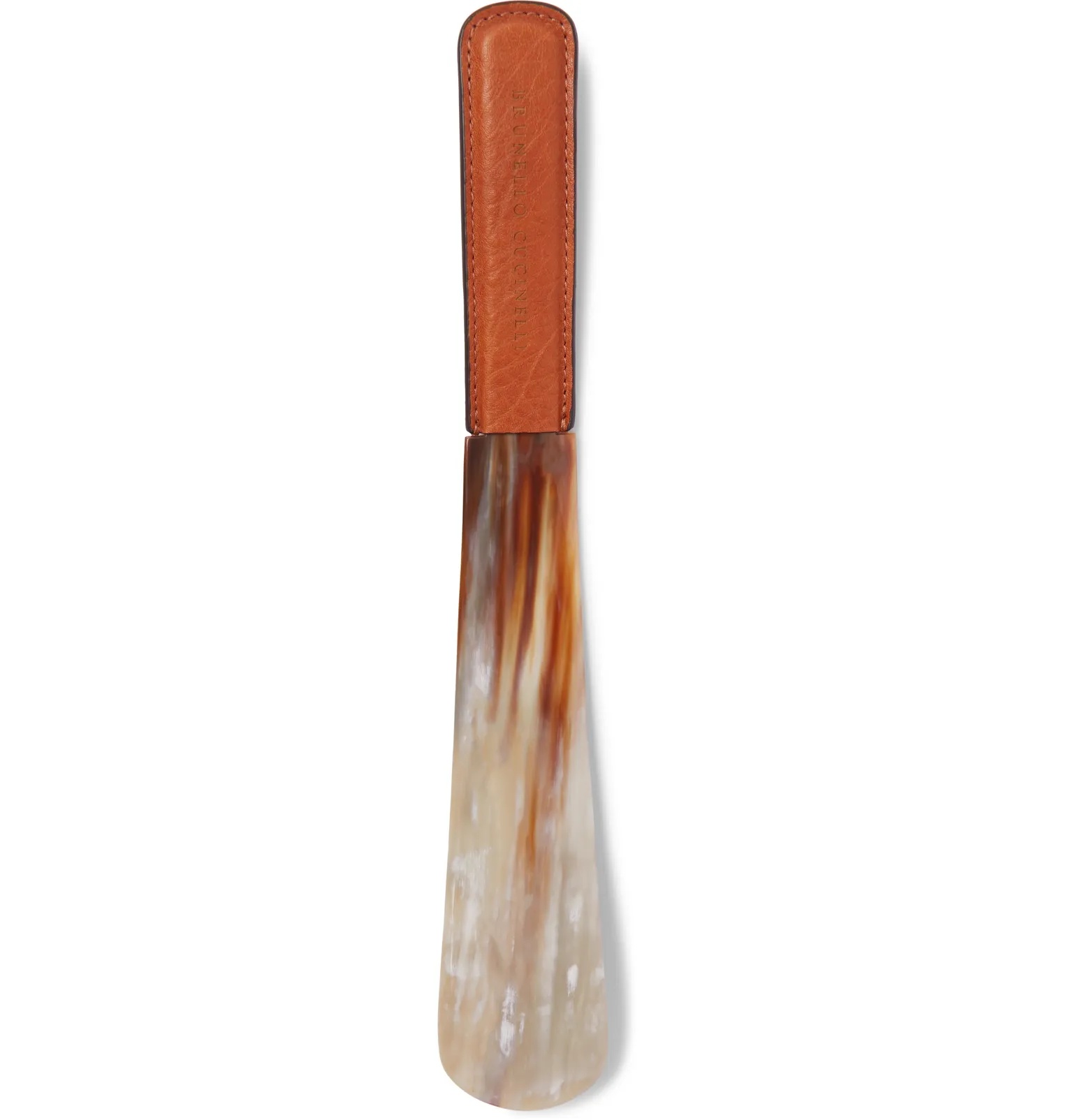 Leather-Handle Shoe Horn - 2