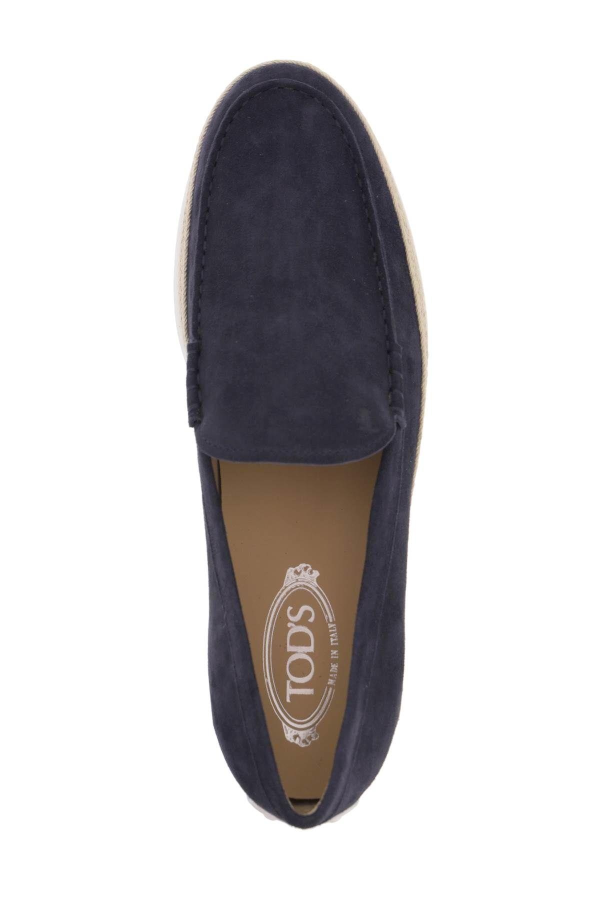 Suede slip-on with rafia insert Tod's - 3