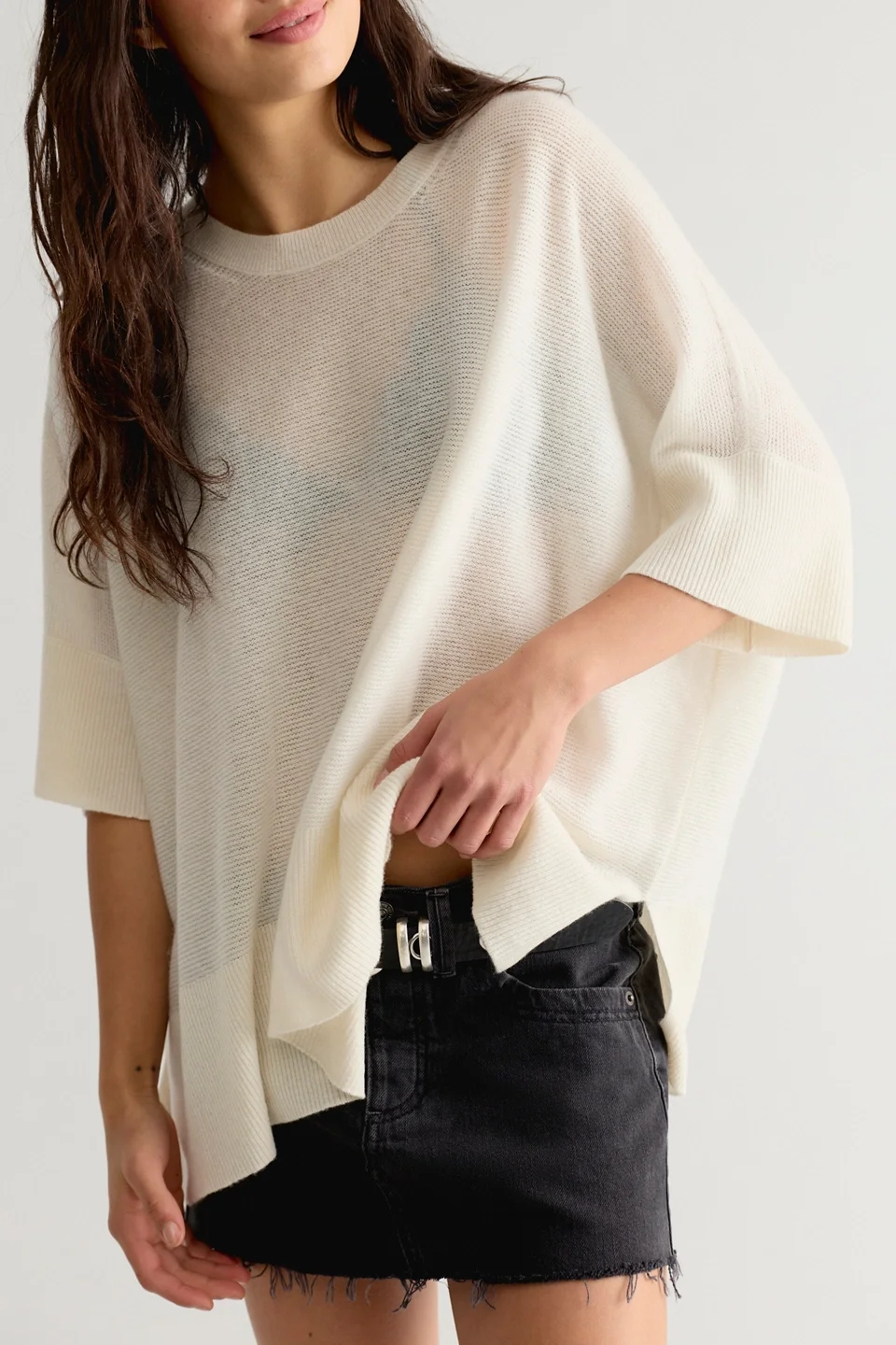 We The Free Ninth Street Cashmere Tee - 1