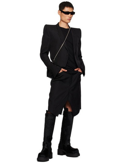 Rick Owens Black Fogpocket Neue Alice Blazer outlook