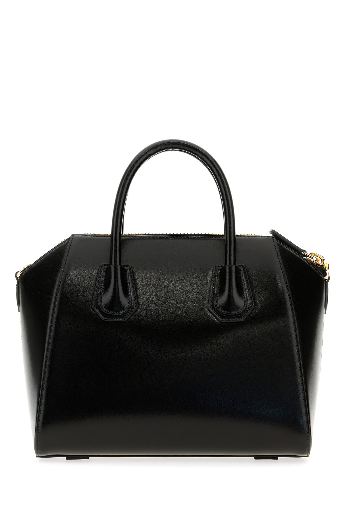 Black leather small Antigona handbag - 3