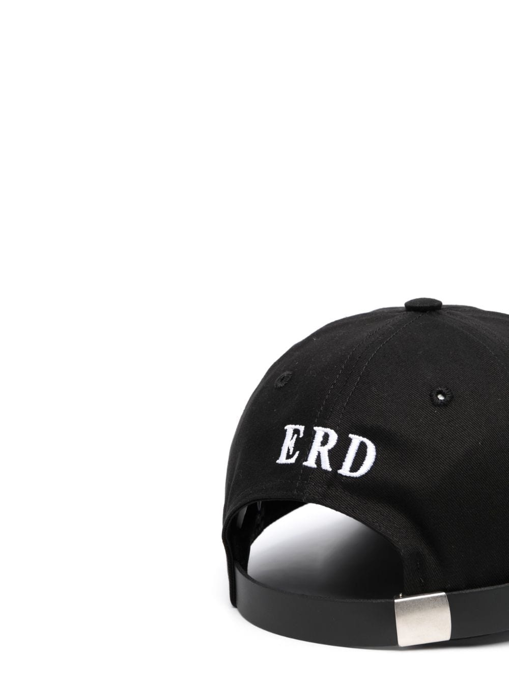 logo-embroidered cotton cap - 2