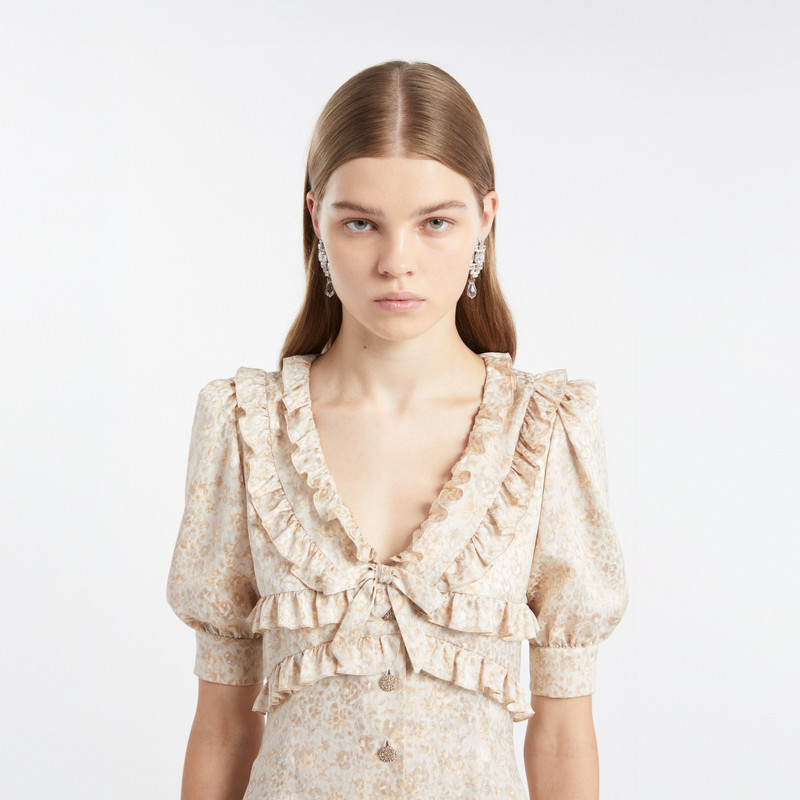 JACQUARD MINI DRESS 5