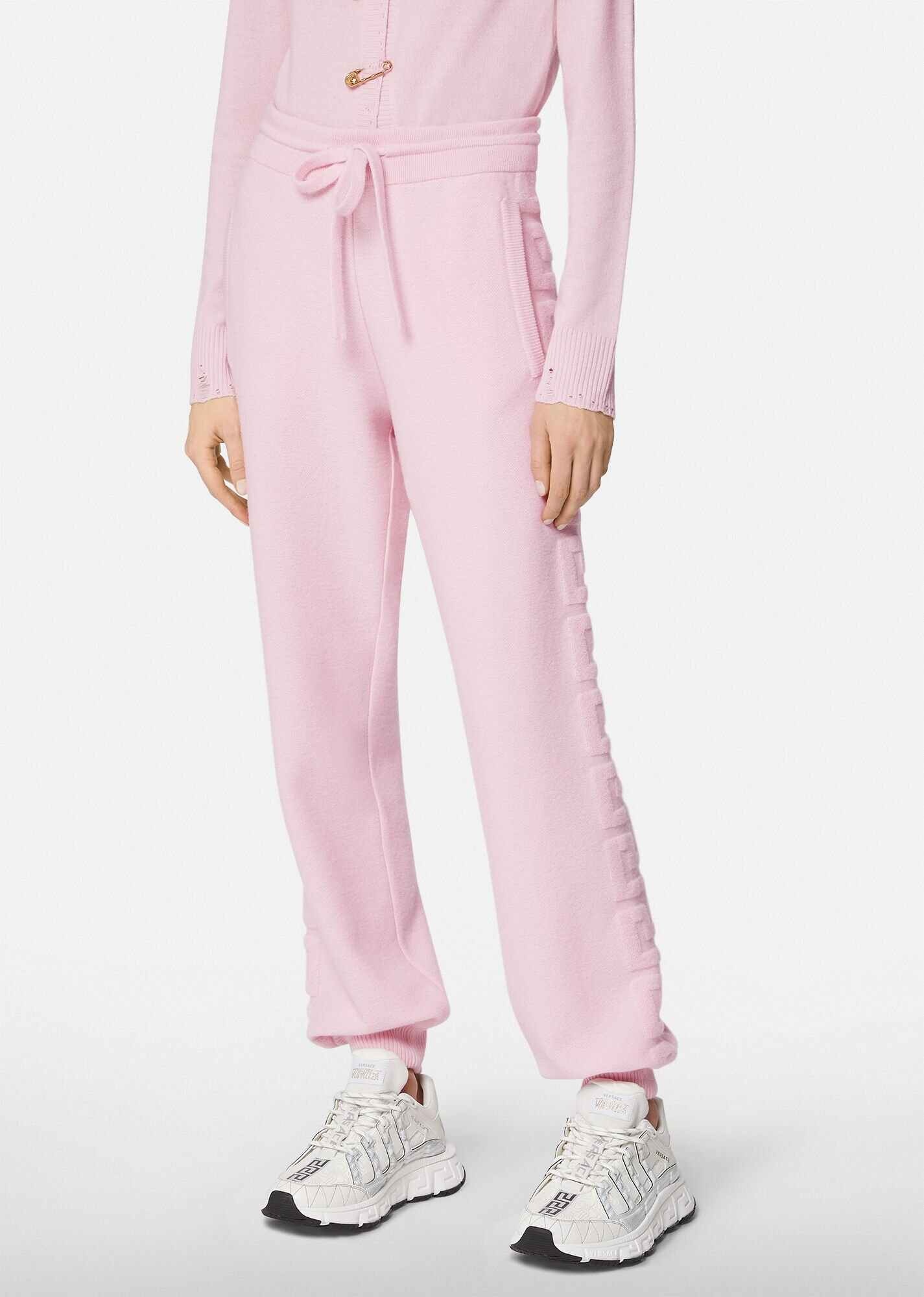 Greca Wool & Cashmere Sweatpants - 2