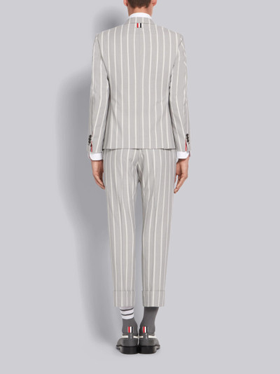 Thom Browne Banker Stripe classic suit outlook