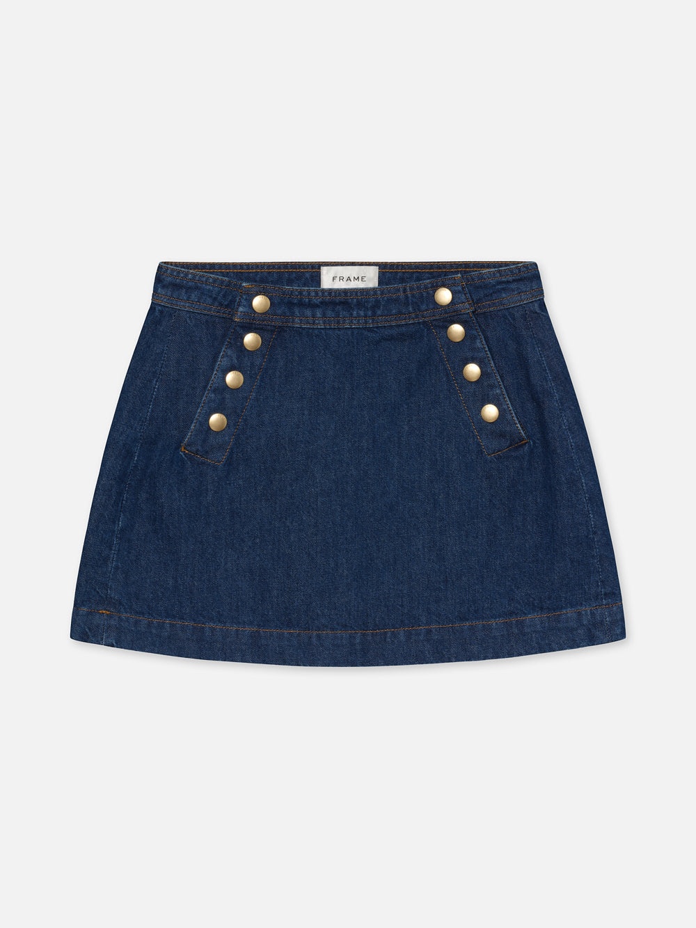 Sailor Snap Skirt in Celestine - 1