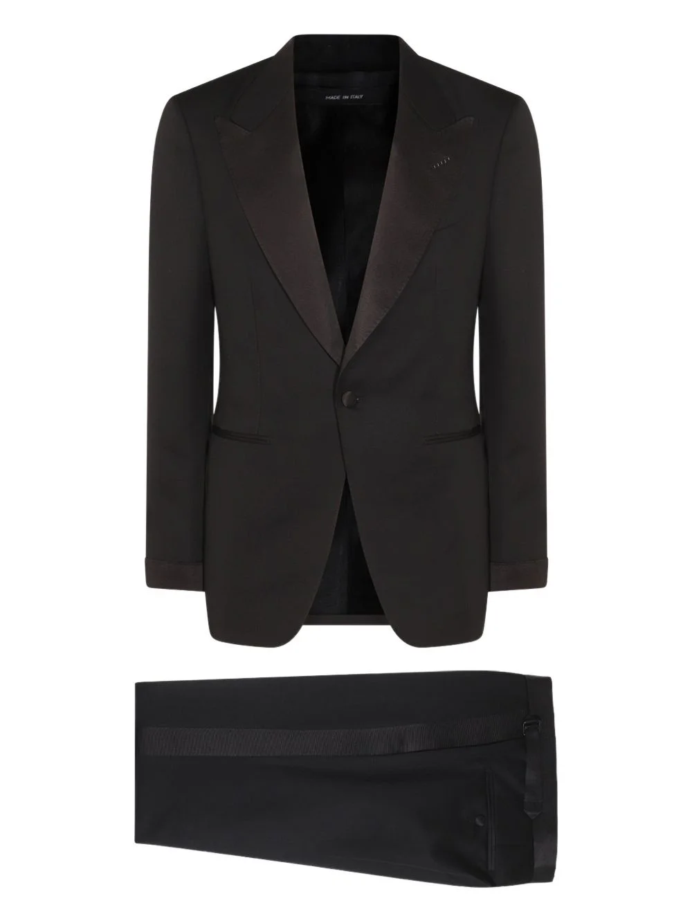 satin-lapels suit - 1