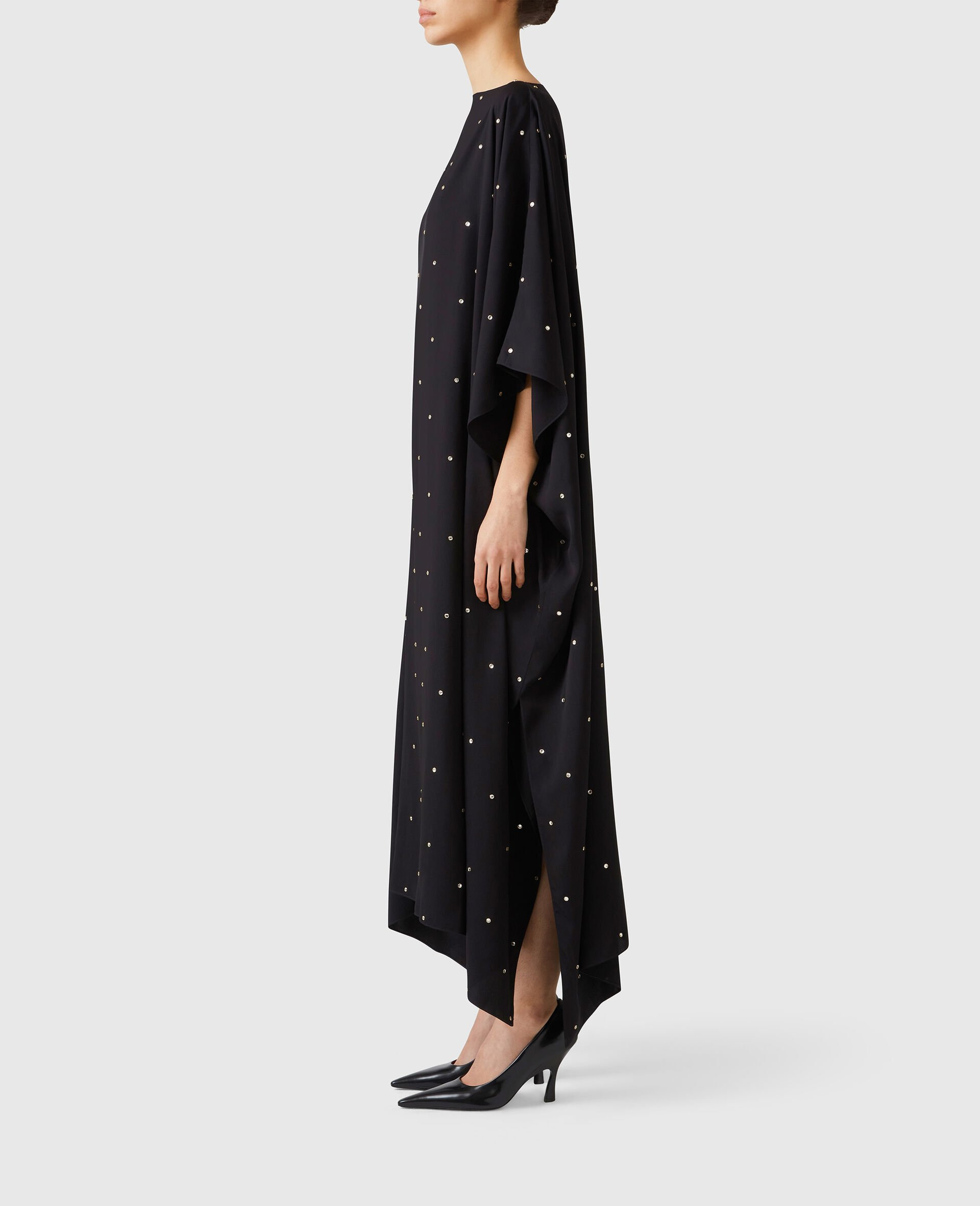 Lead-Free Crystal Caftan Dress - 5