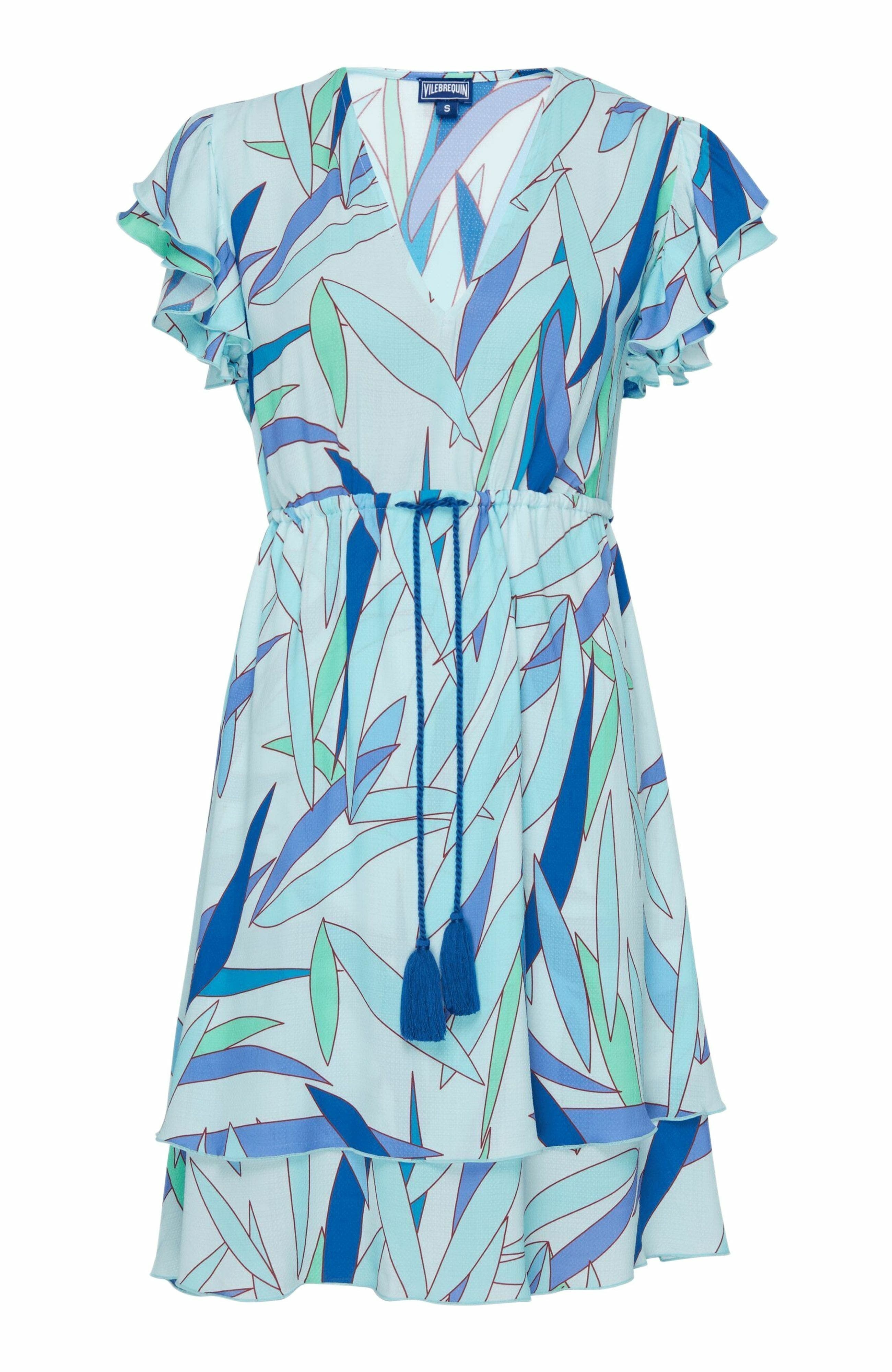 Vilebrequin Women's Madrague Short Rayon Dress in Thalassa at Nordstrom - 2