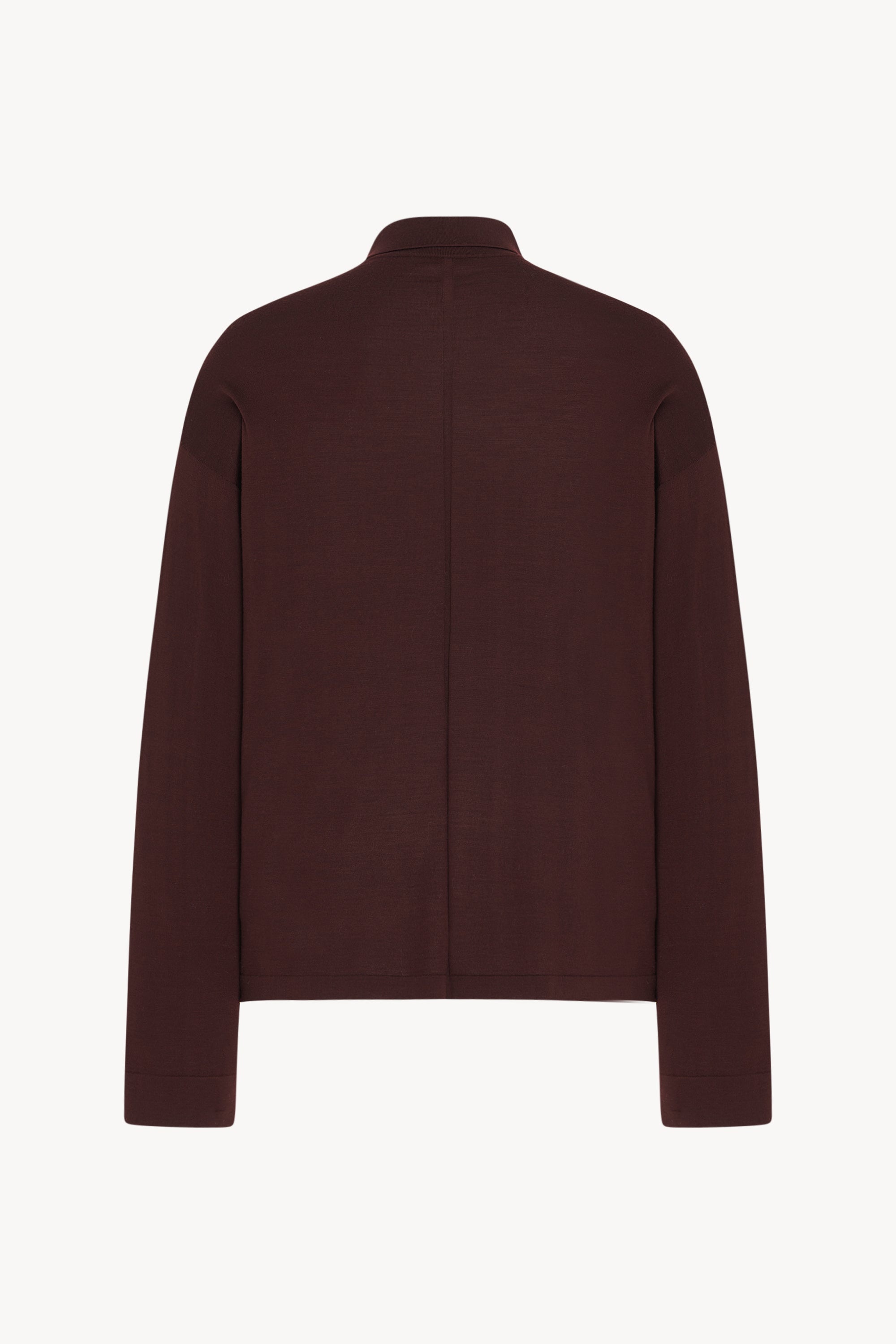 The Row Miso Polo in Wool | REVERSIBLE