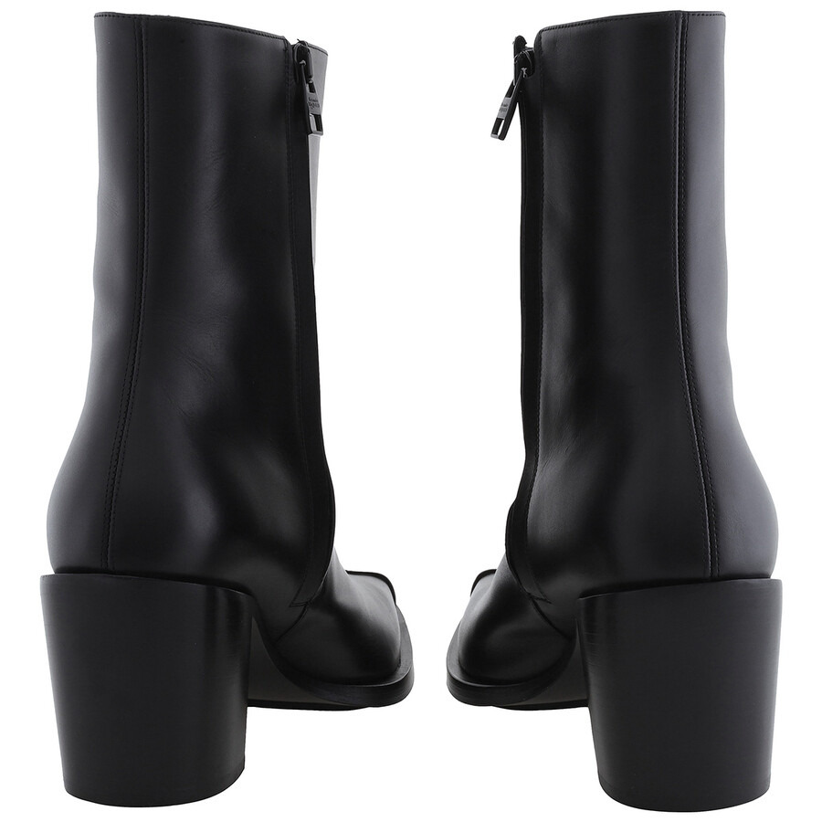 Alexander McQueen Punk Leather Ankle Boots - 4