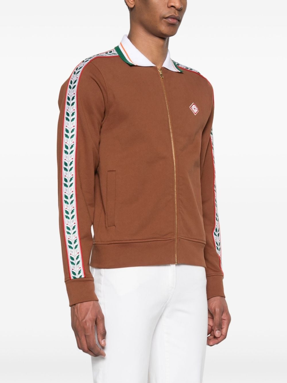 Moto Sport Laurel zip-up sweatshirt - 3