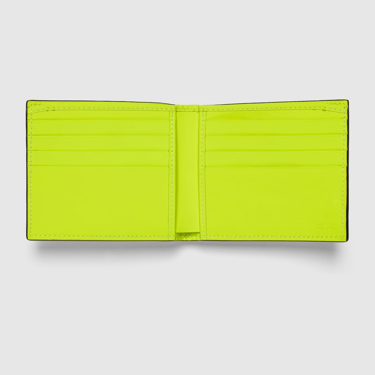 GG rubber-effect bi-fold wallet - 2