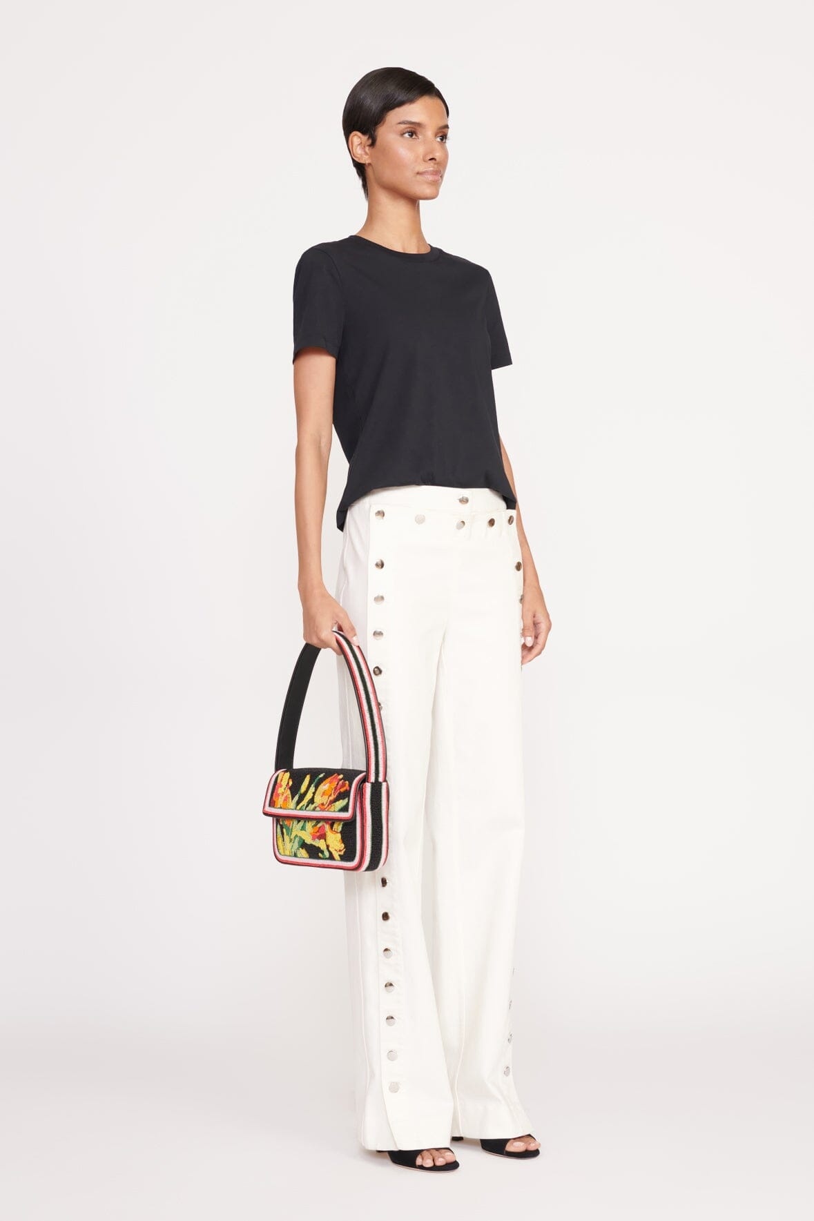 STAUD TOMMY BEADED BAG DREAMY TULIP - 5