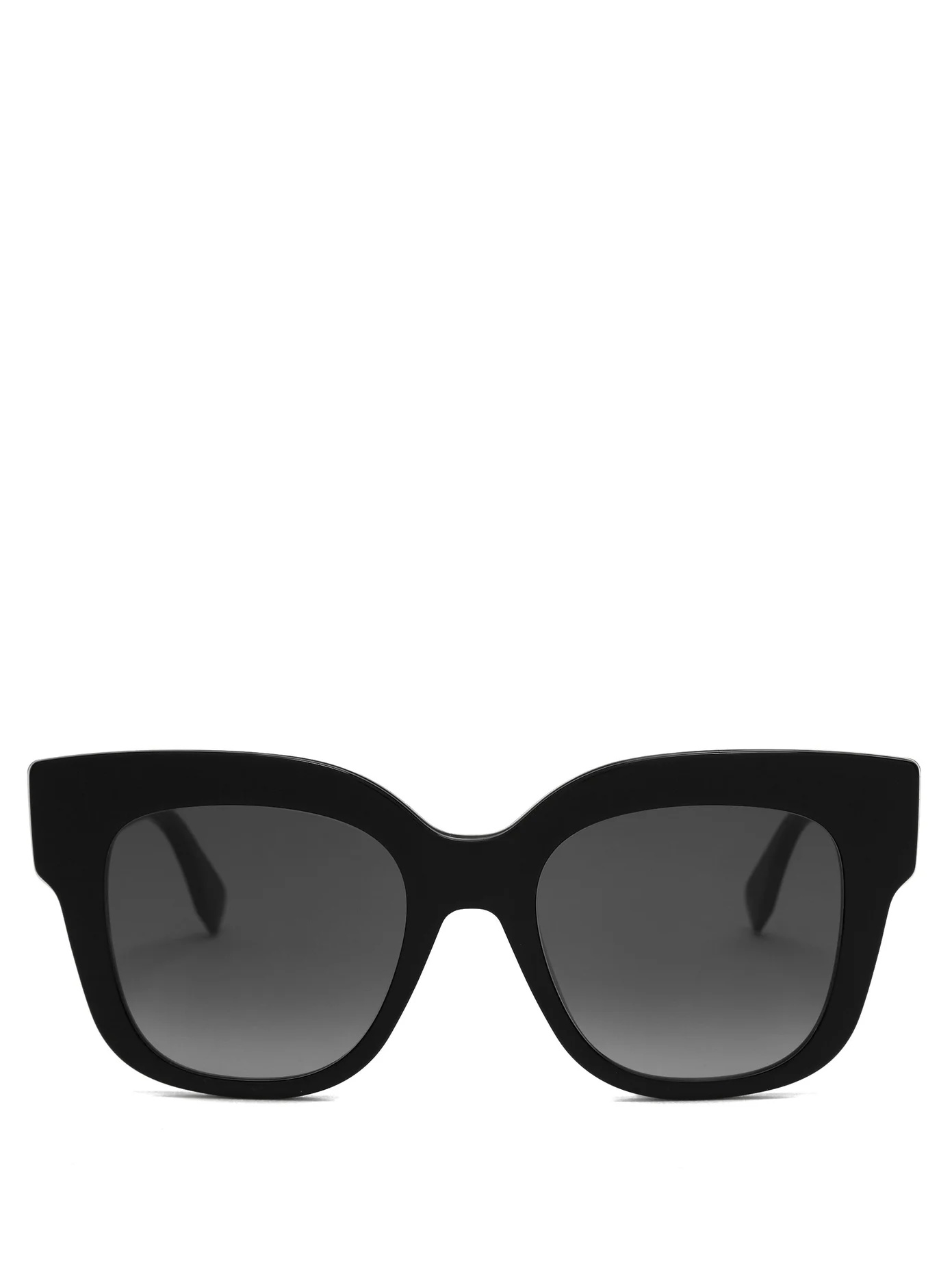 Oversized cat-eye acetate sunglasses - 1