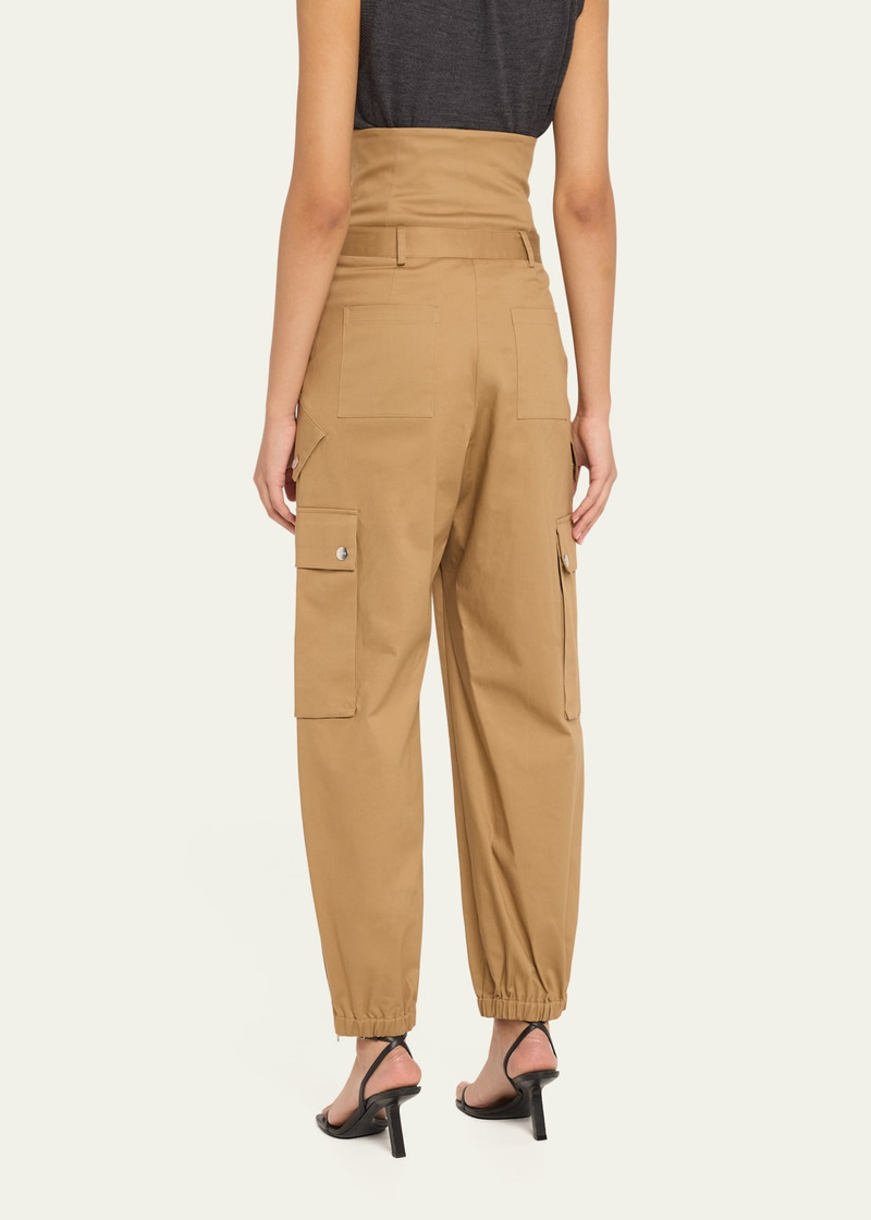 Double Waistband Cargo Pants 3