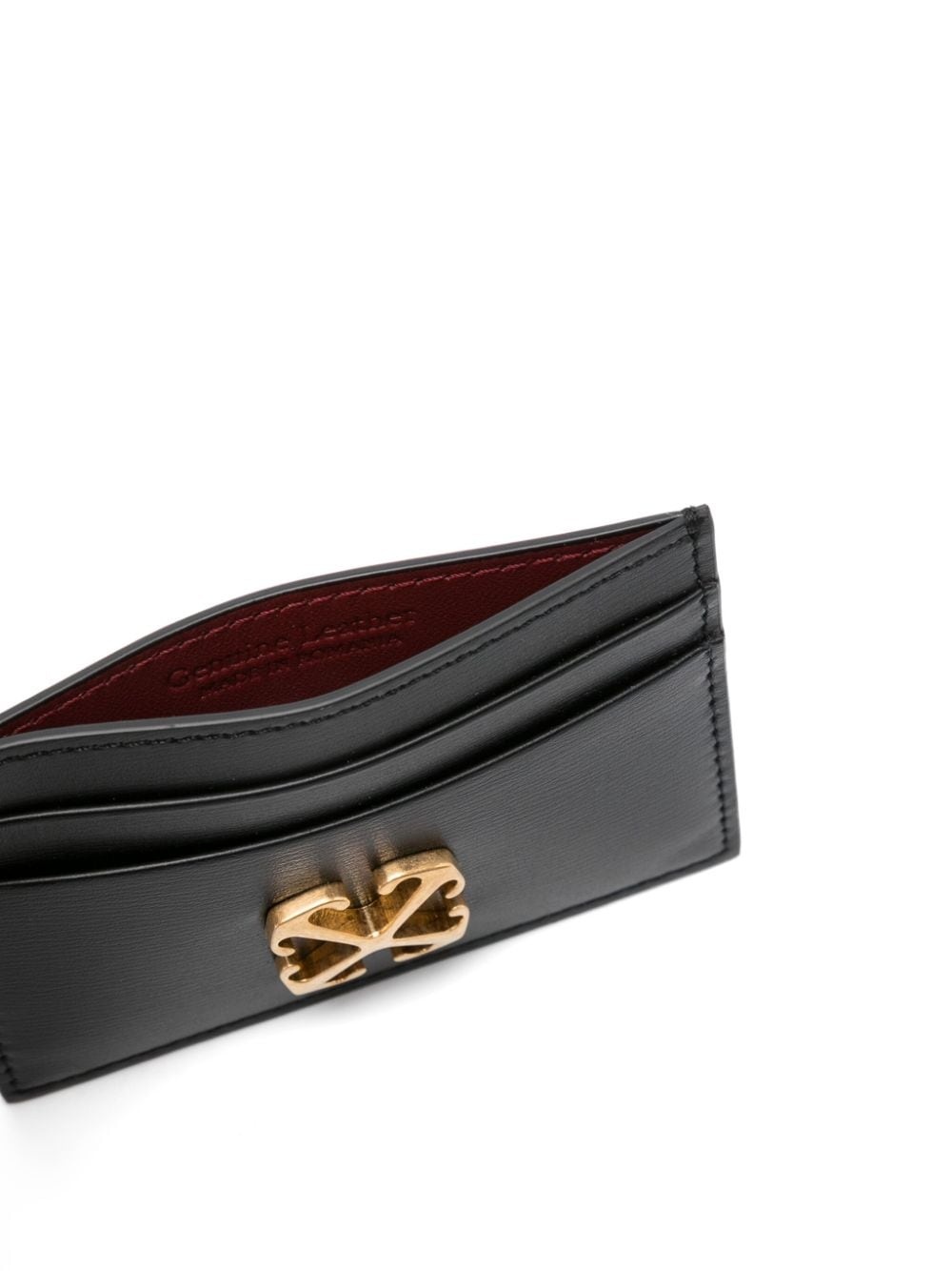 Jitney Simple leather cardholder - 3