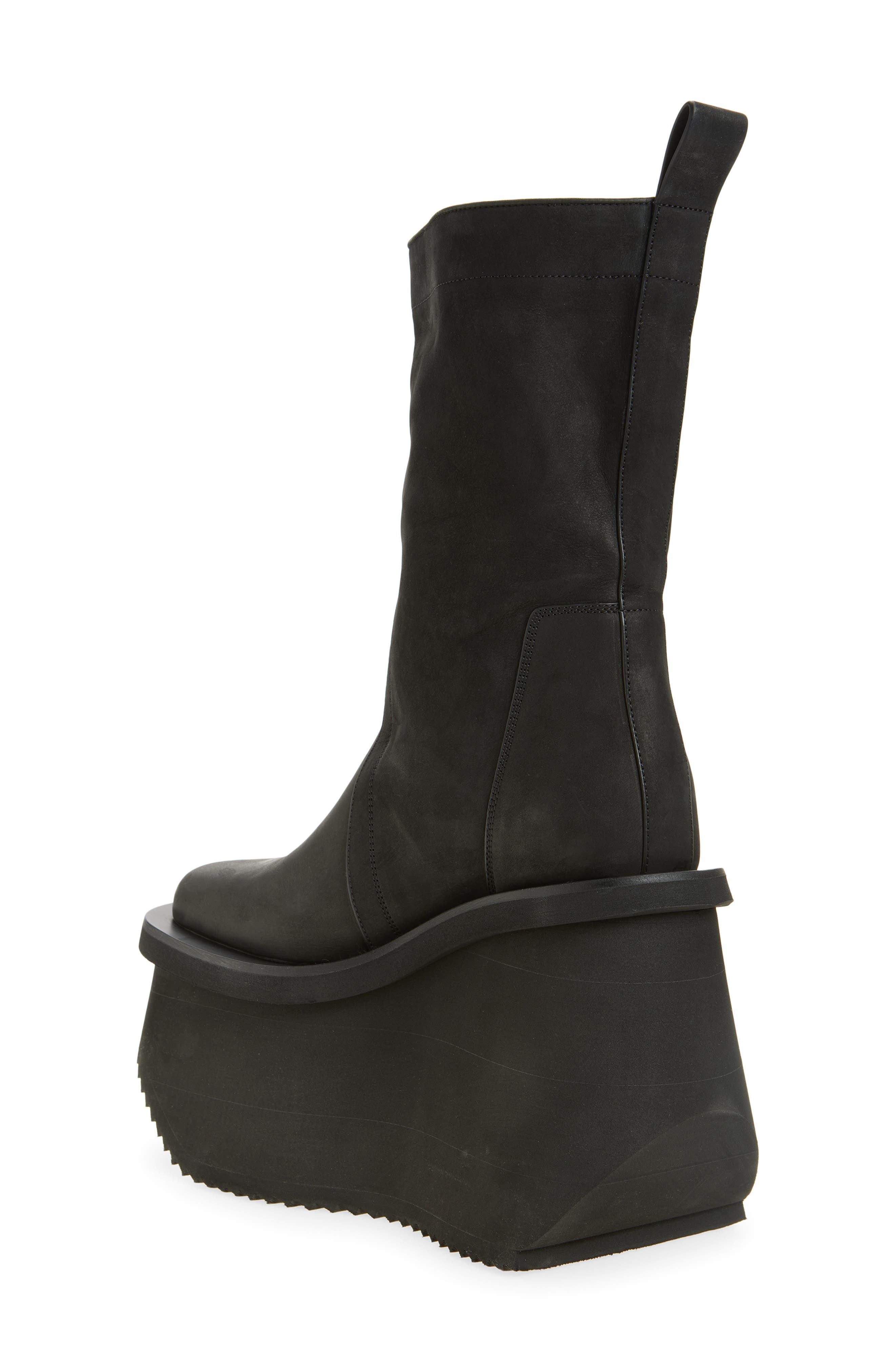 Rick Owens Concordians Factory Boot in Black at Nordstrom - 2