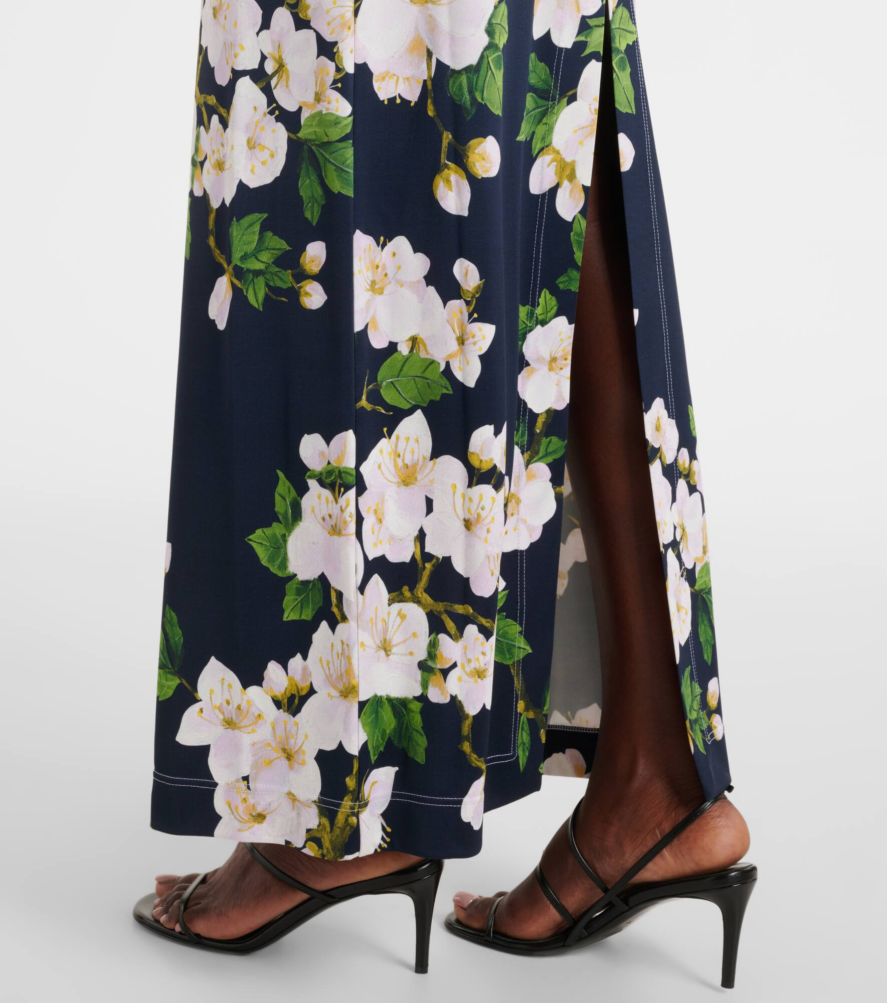 Floral ombré maxi dress - 5