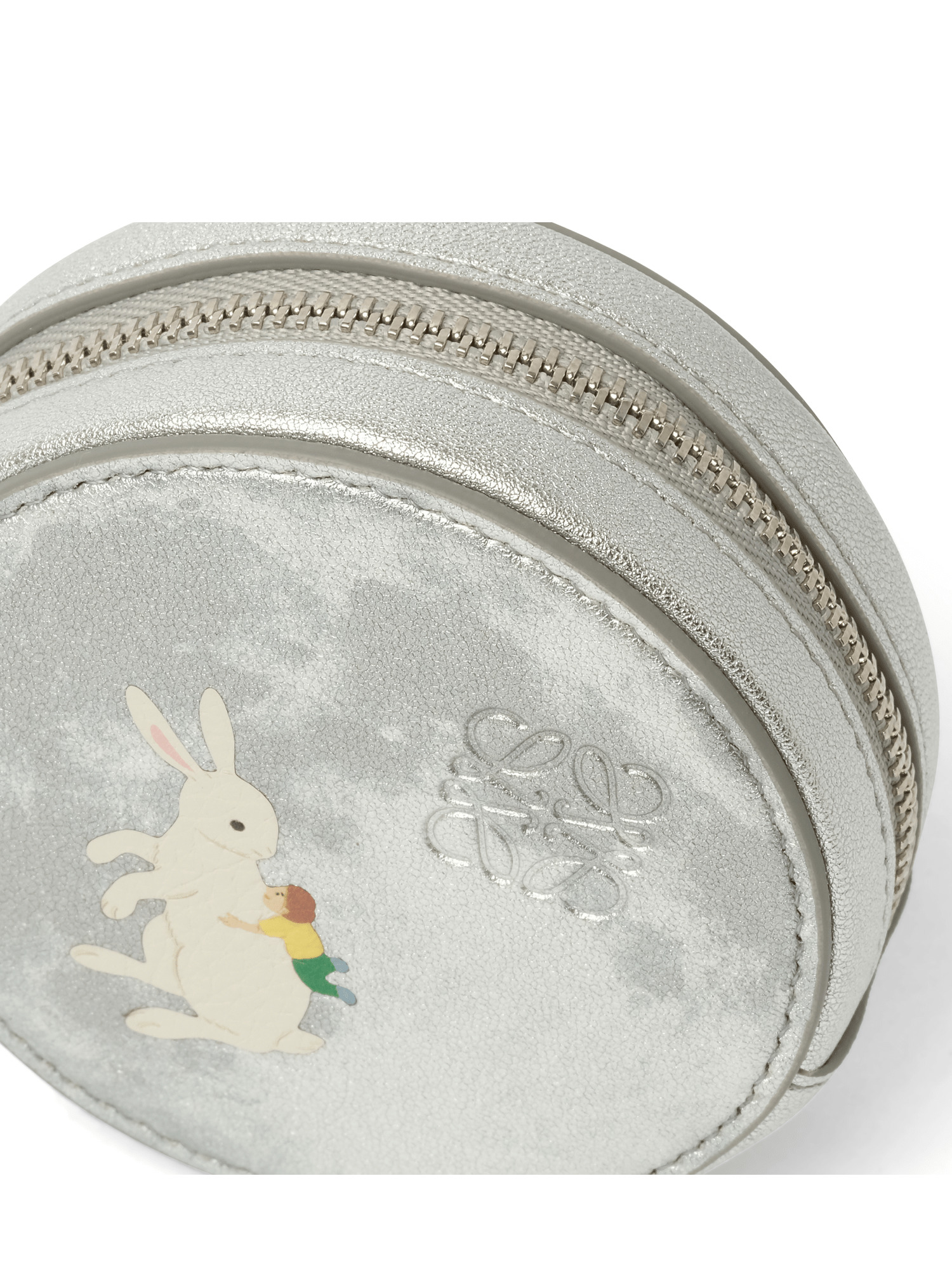 Bunnies Cookie Coincase in Silver - 3