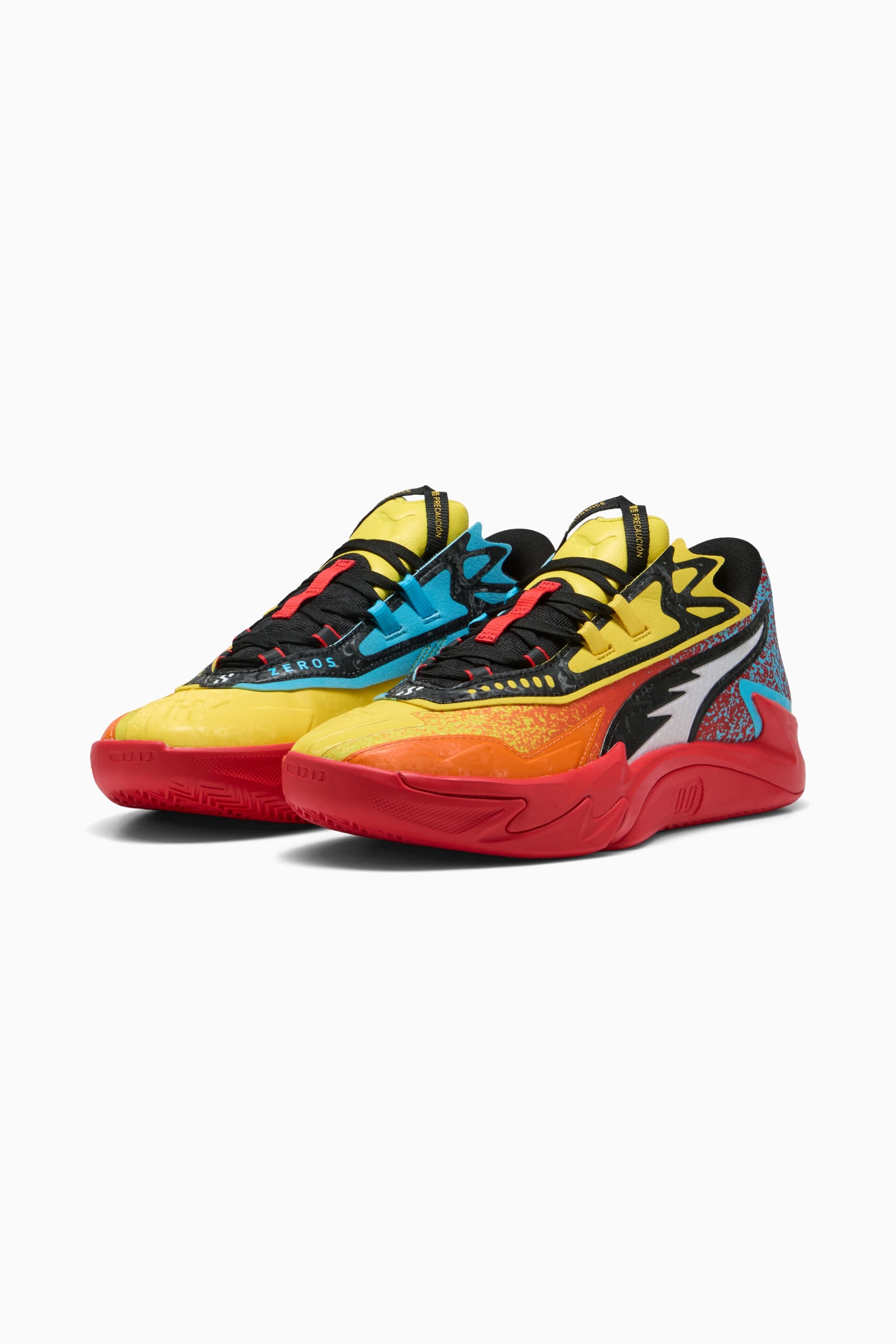 Scoot Zeros II Caution Men's Basketball Shoes - 5