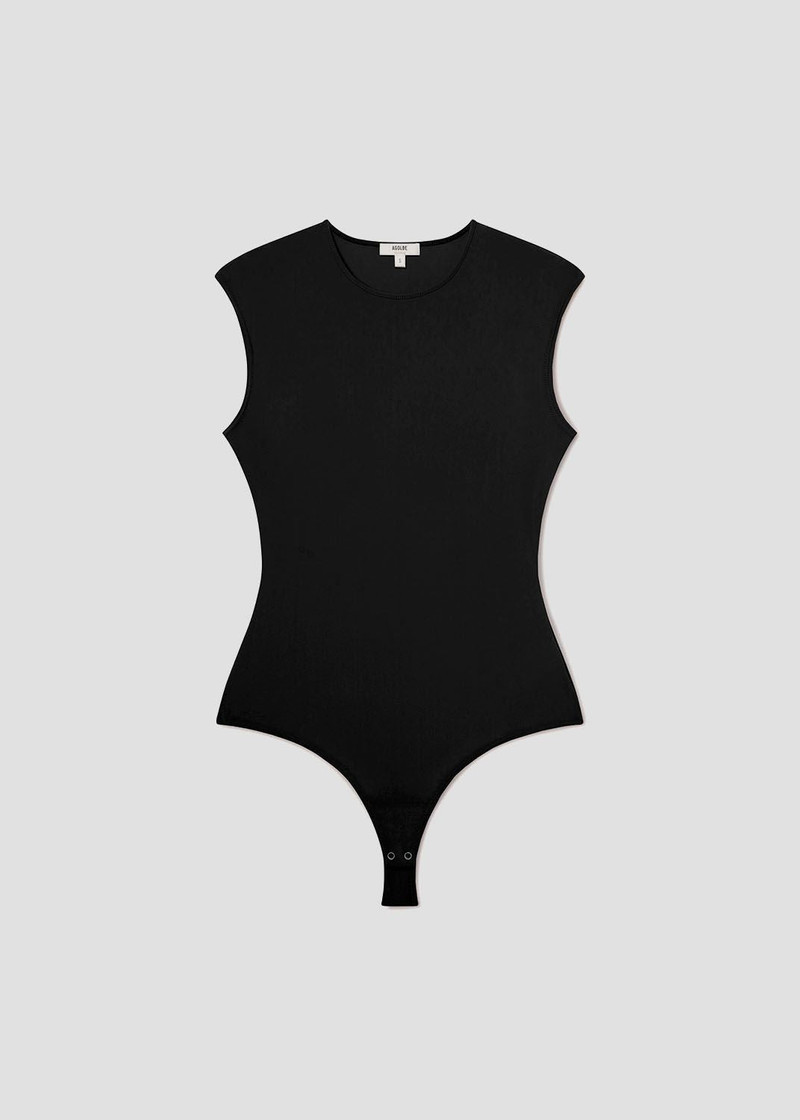 AURA BODYSUIT IN BLACK 1