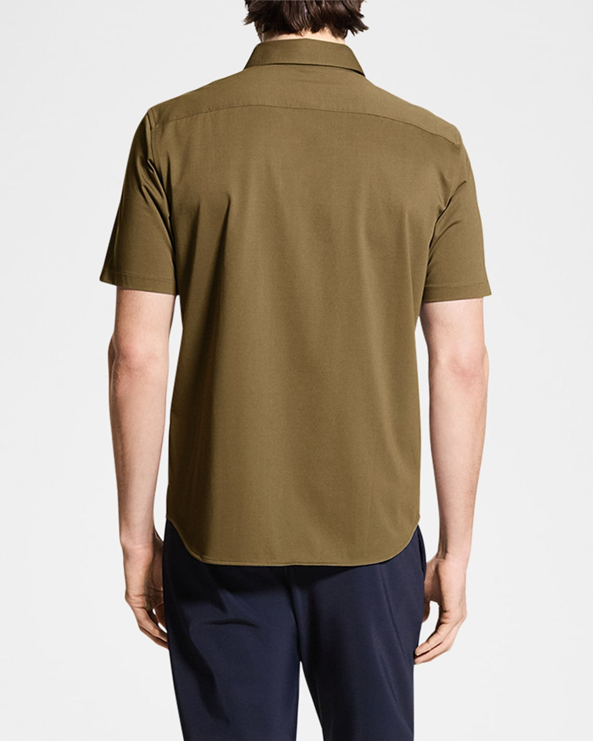 Men's Irving Short Sleeve Shirt in Structure Knit - 3