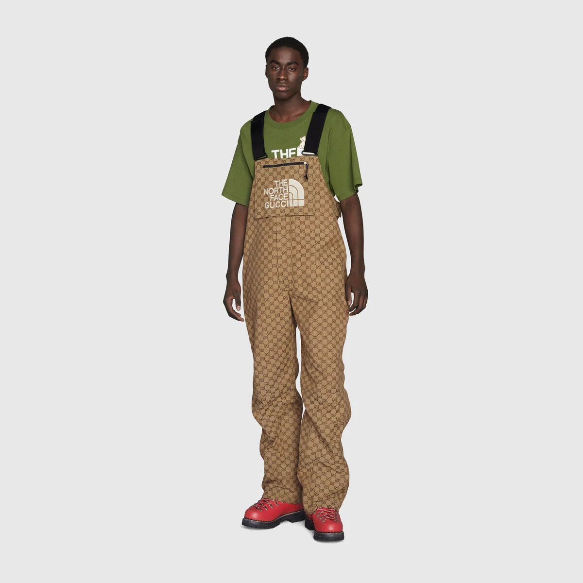 The North Face x Gucci overalls - 3