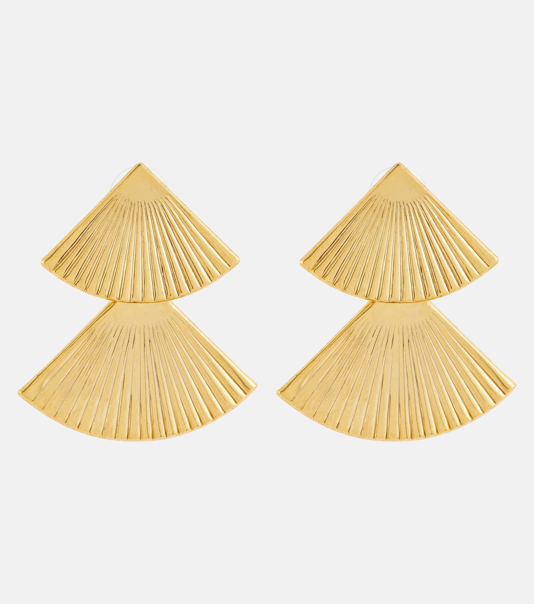 Vanna gold-plated earrings - 1