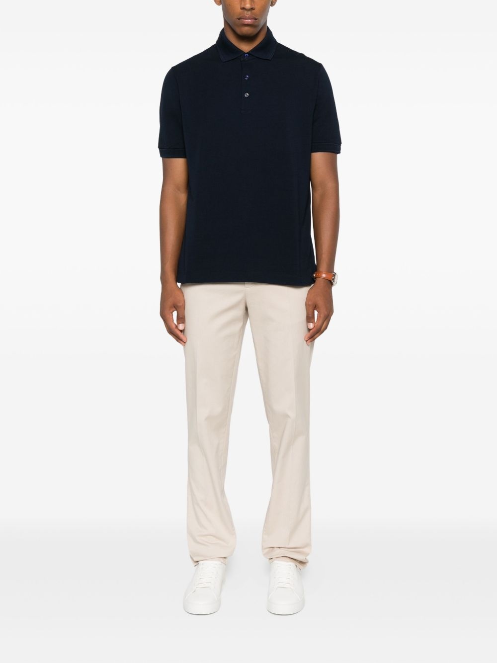 cotton polo shirt - 2
