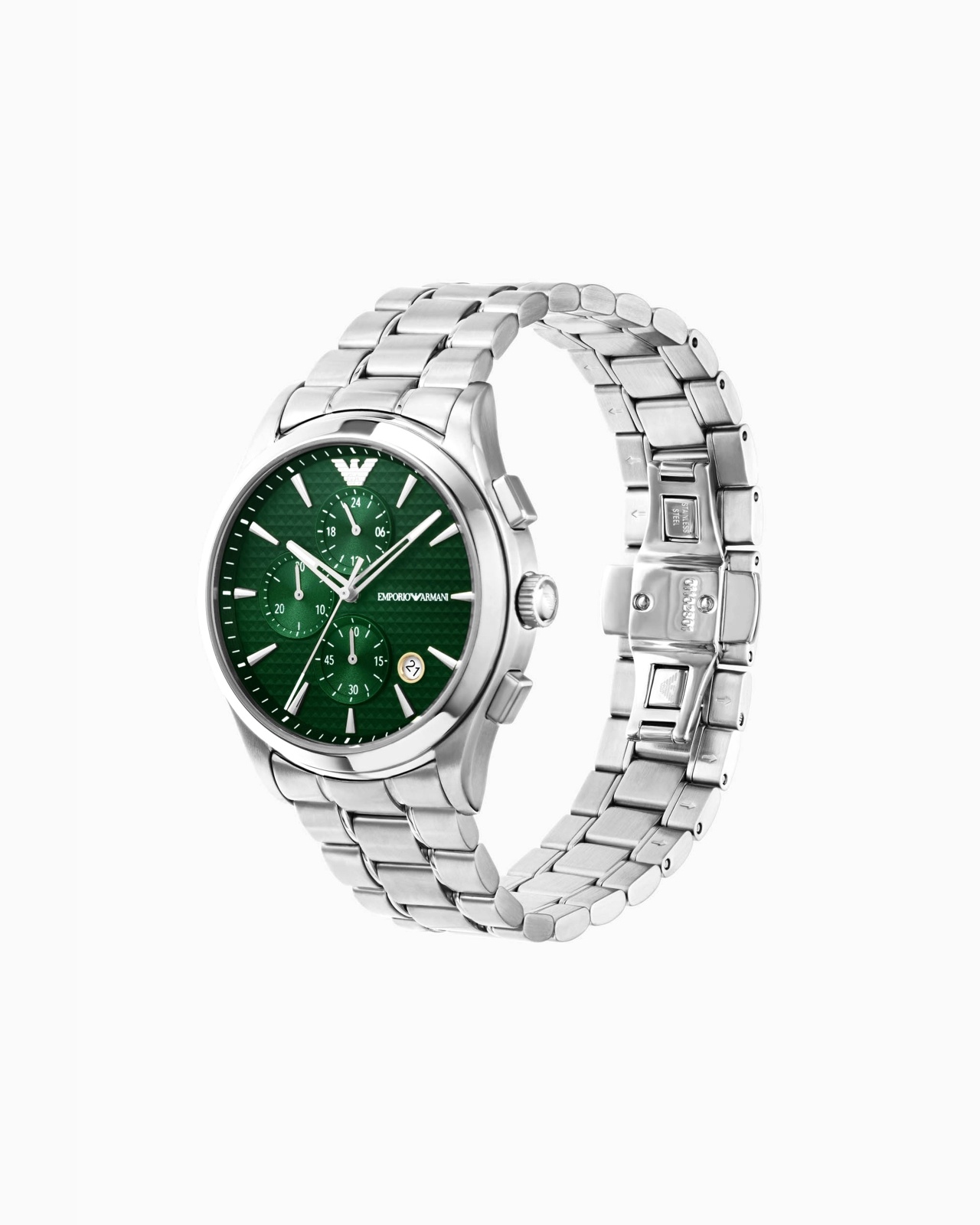 CHRONOGRAPH STAINLESS STEEL WATCH - 2