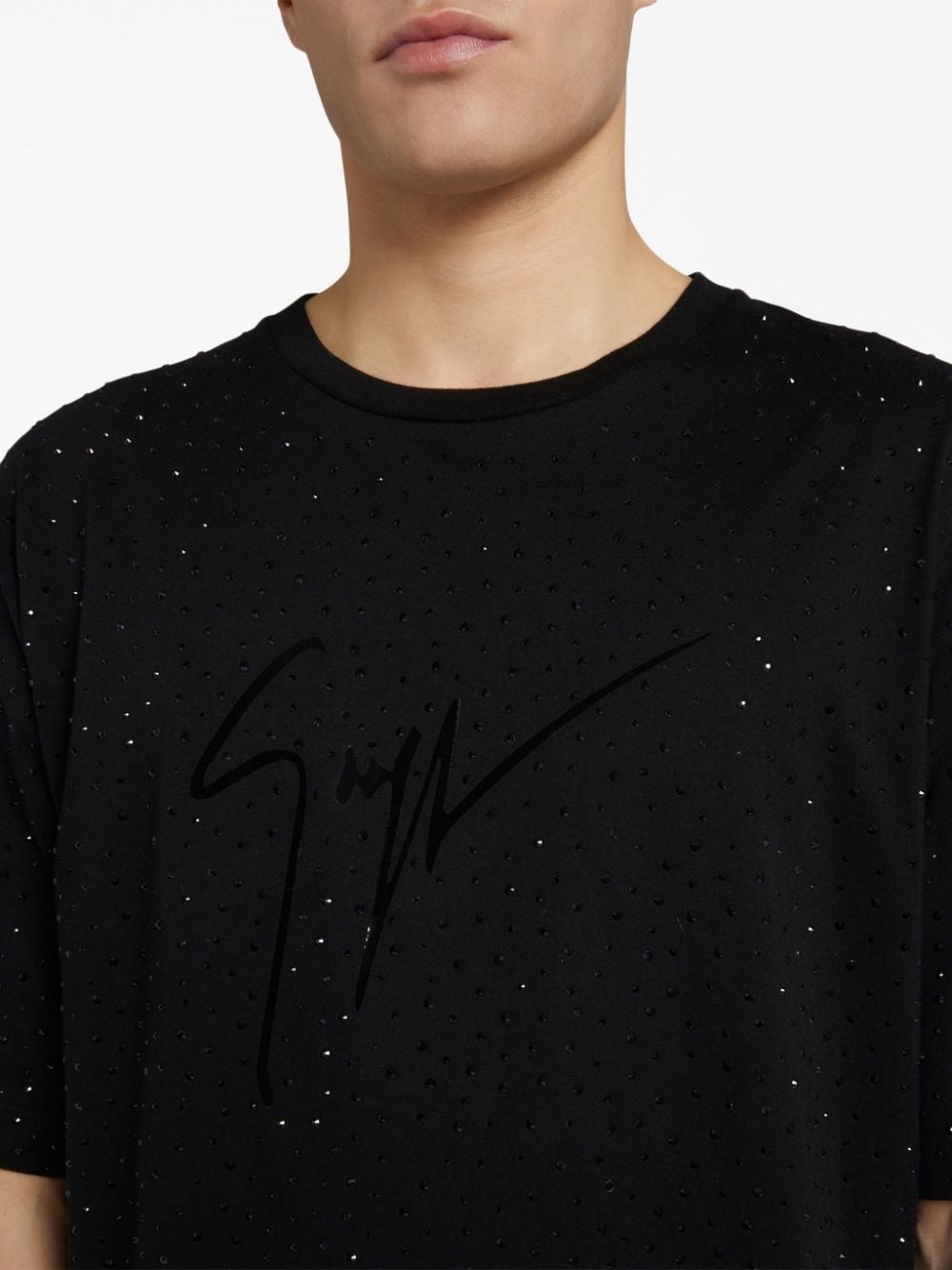logo-print cotton T-shirt - 5