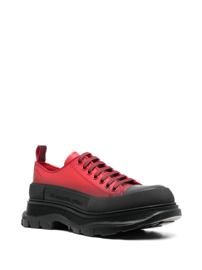 Alexander McQueen panelled low-top sneakers outlook