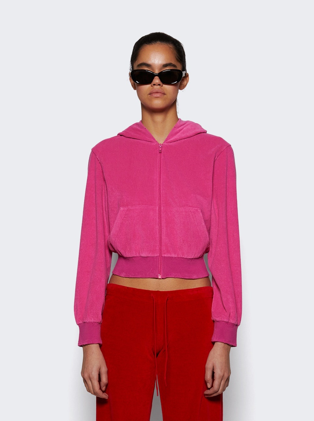 Tracksuit Jacket Dark Pink - 3