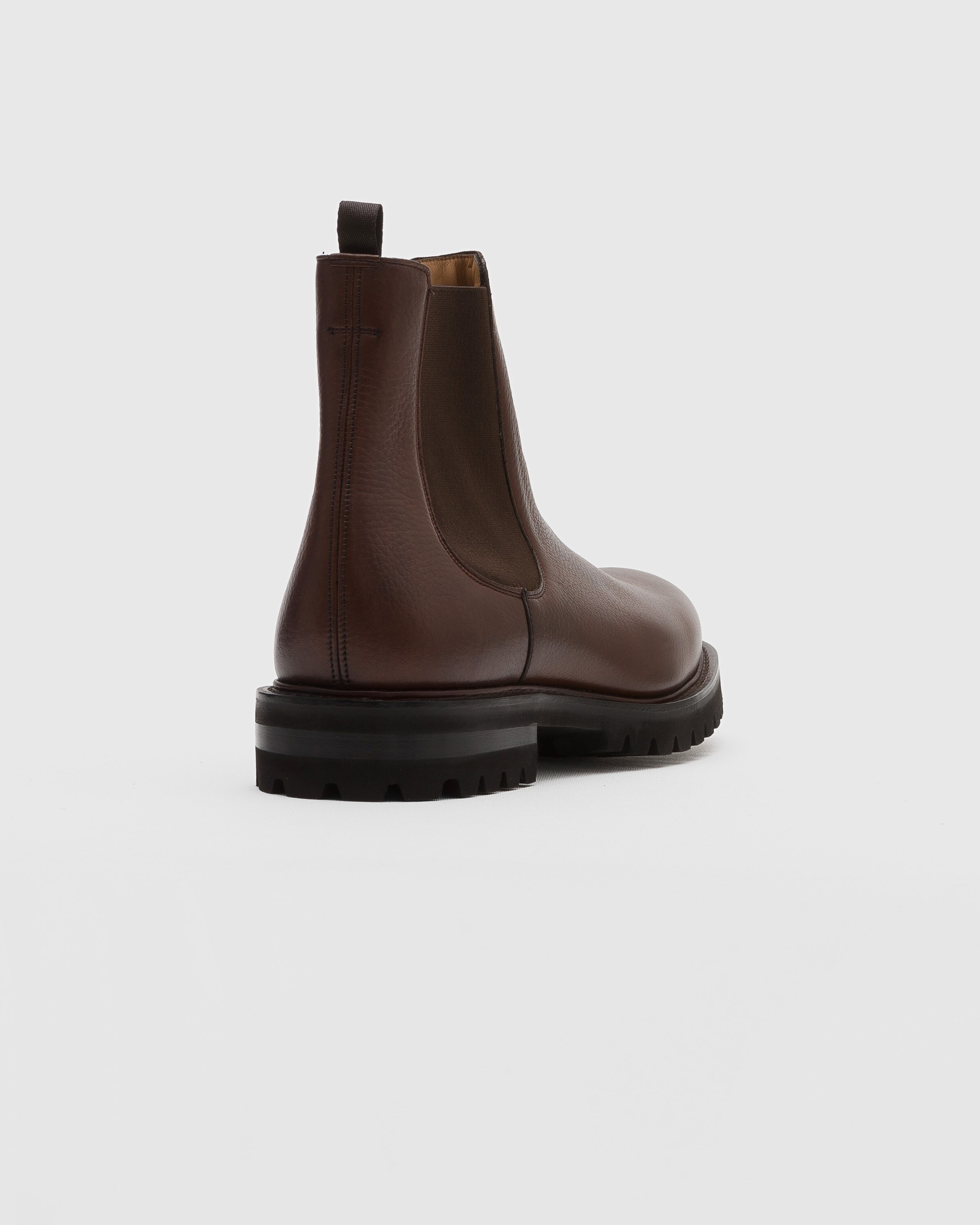 Soft Grain Leather Chelsea Boot - 4
