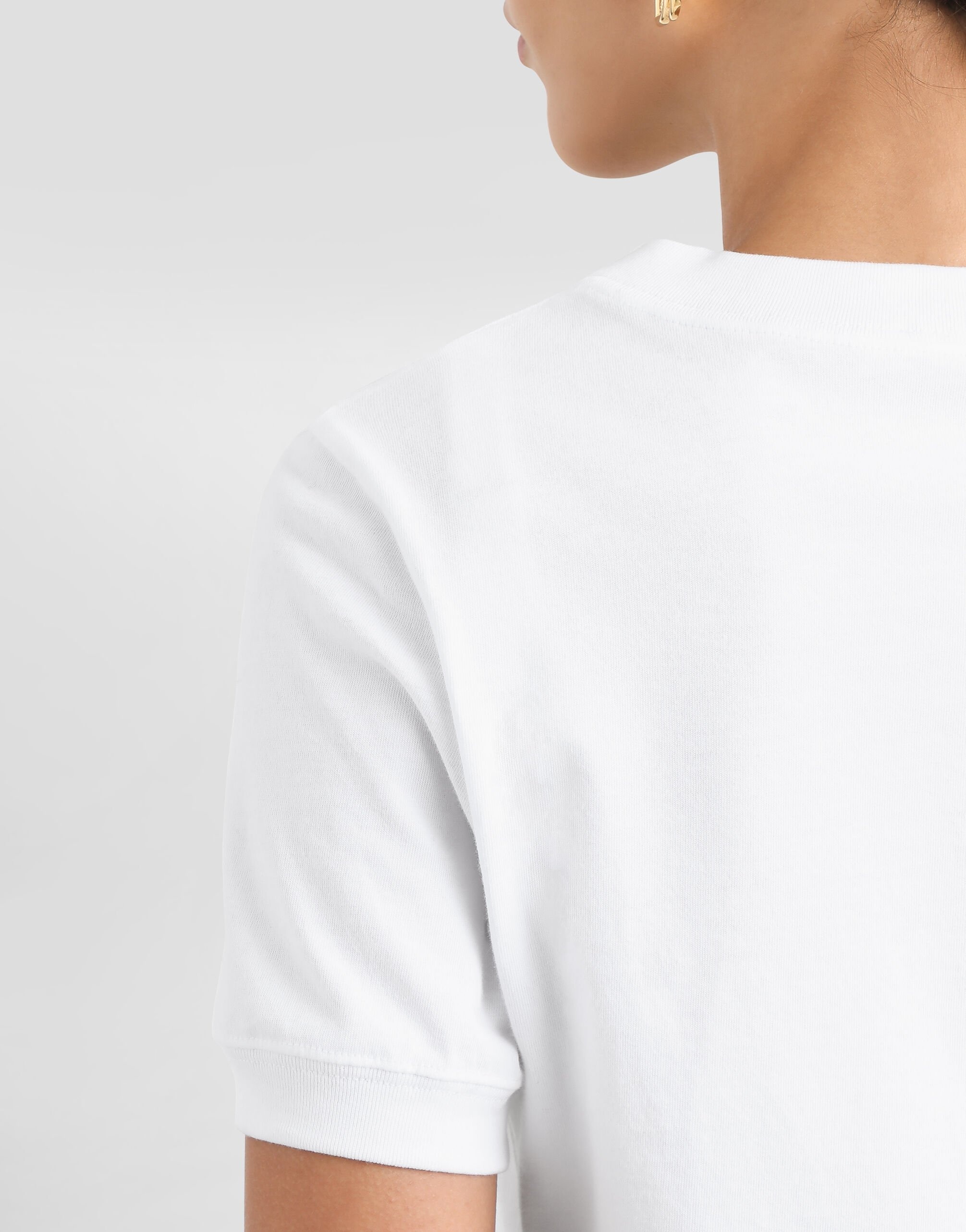 Short-sleeved cotton t-shirt - 5