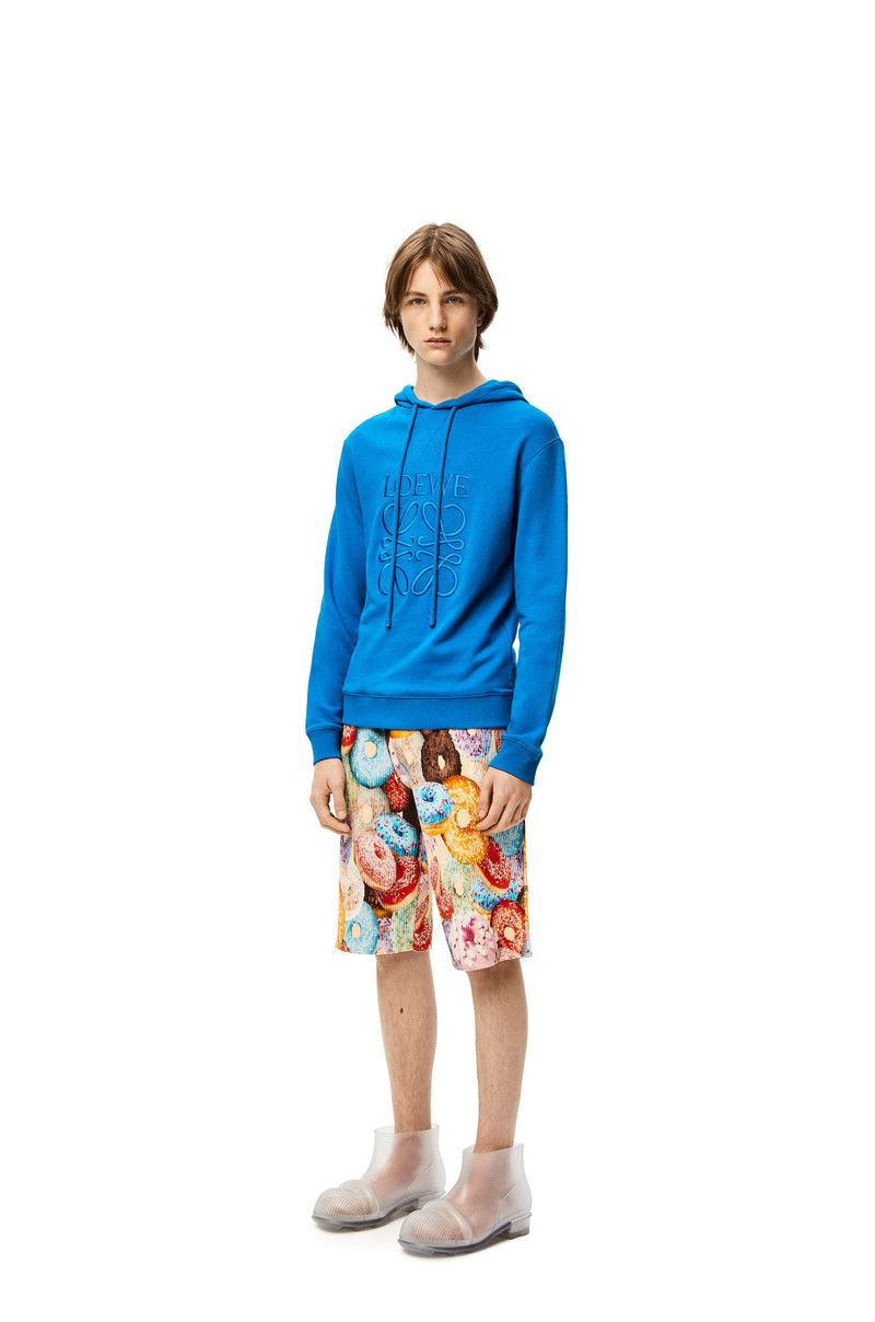 Loewe Anagram hoodie in cotton outlook