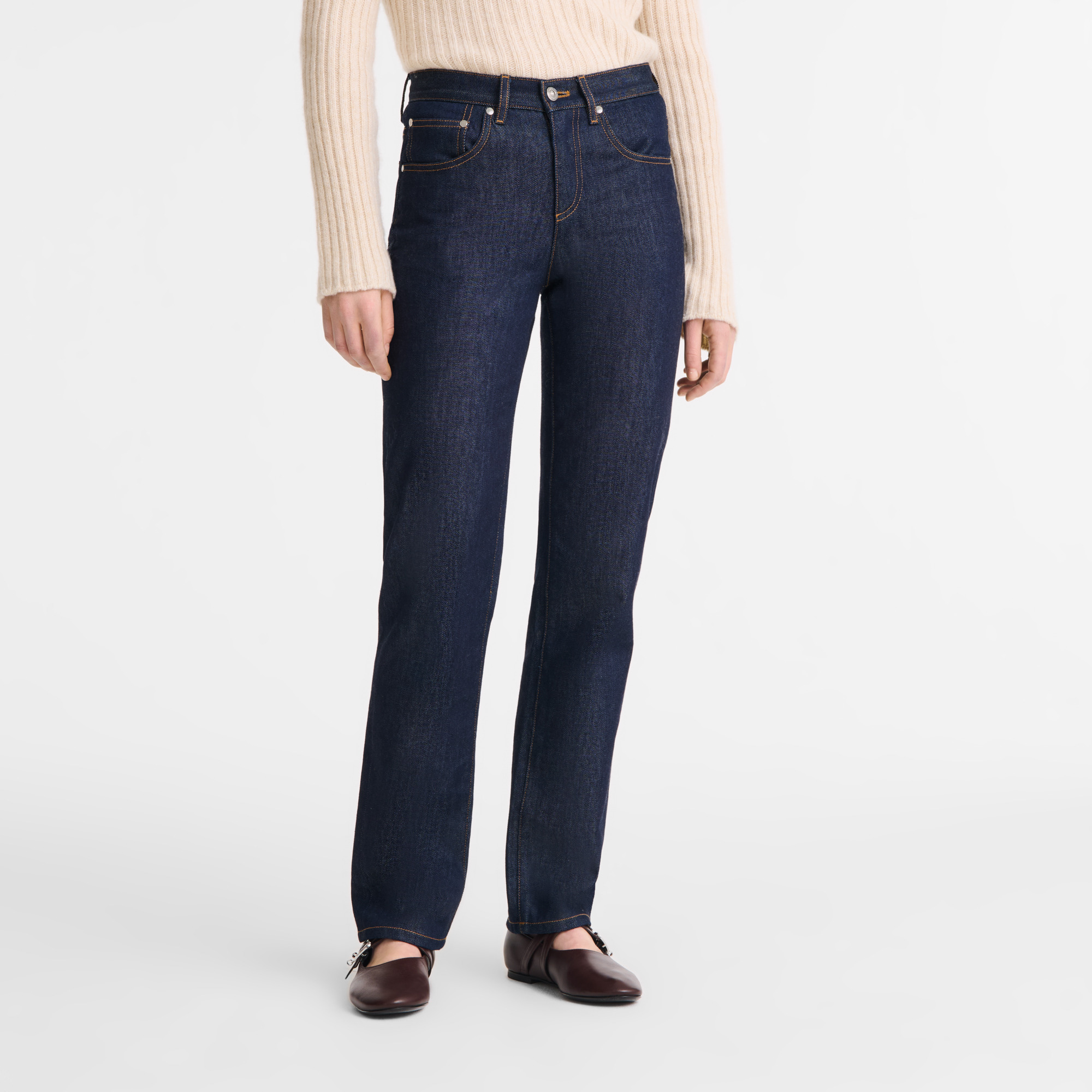 Jeans Midnight Blue - Denim - 4