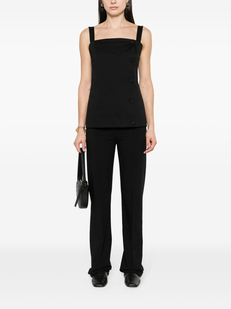 FABIANA FILIPPI square-neck buttoned blouse outlook