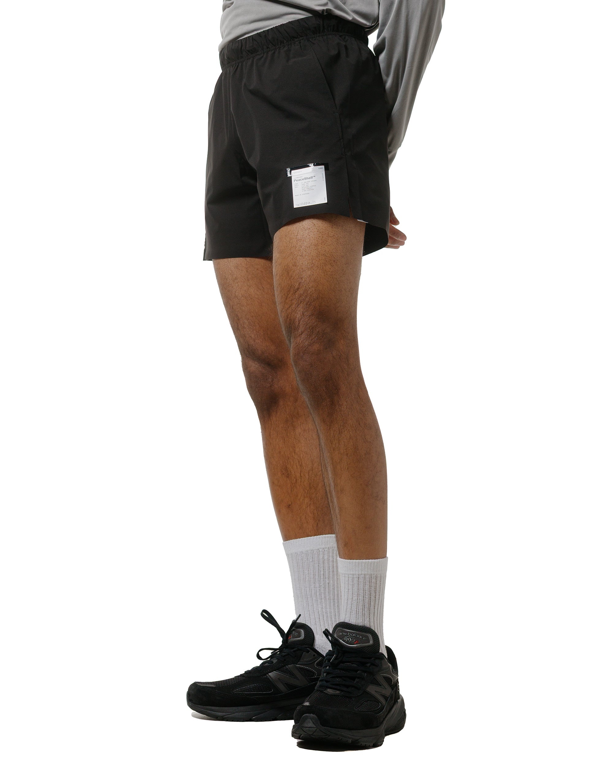 PeaceShell 5" Unlined Shorts Black - 2