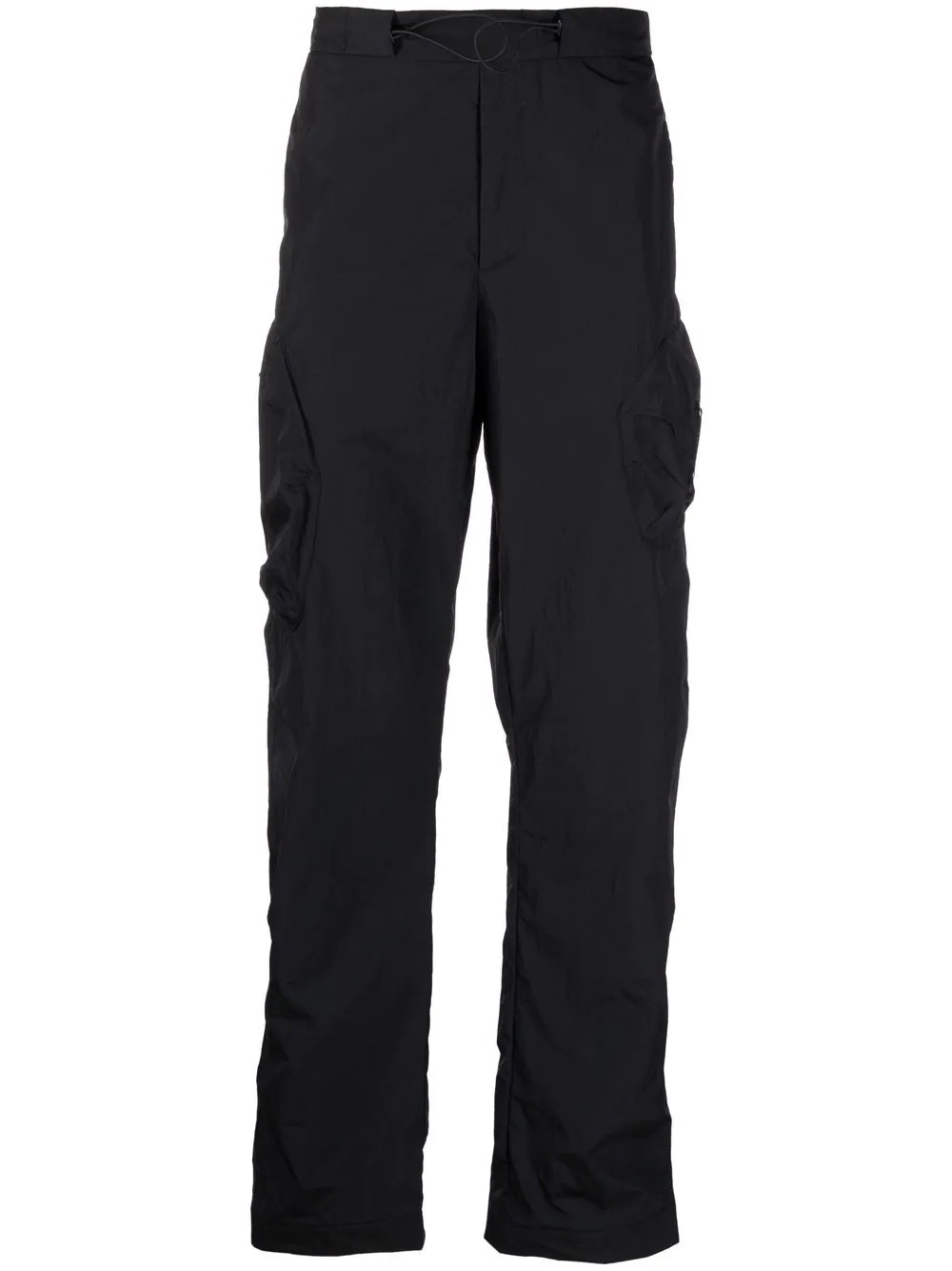 straight-leg cargo trousers - 1