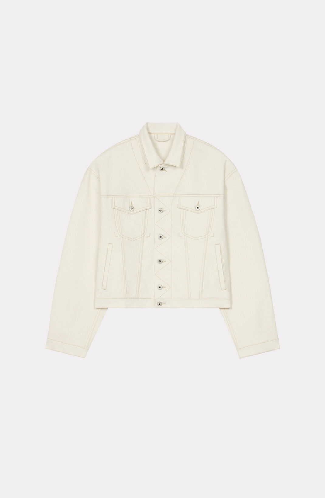 Denim trucker jacket - 1