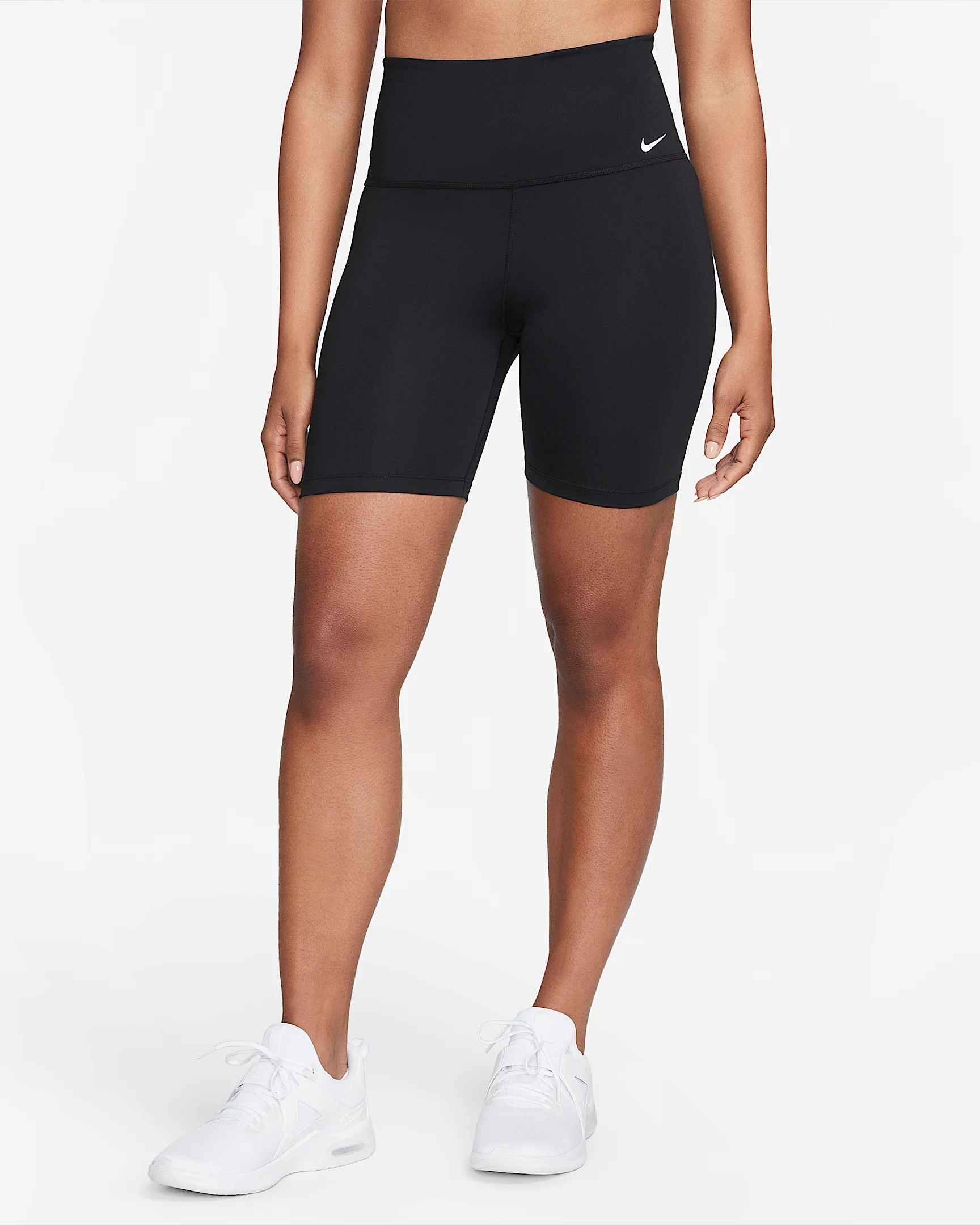 Nike Dri-FIT One Women's High-Waisted 7" Biker Shorts - 1