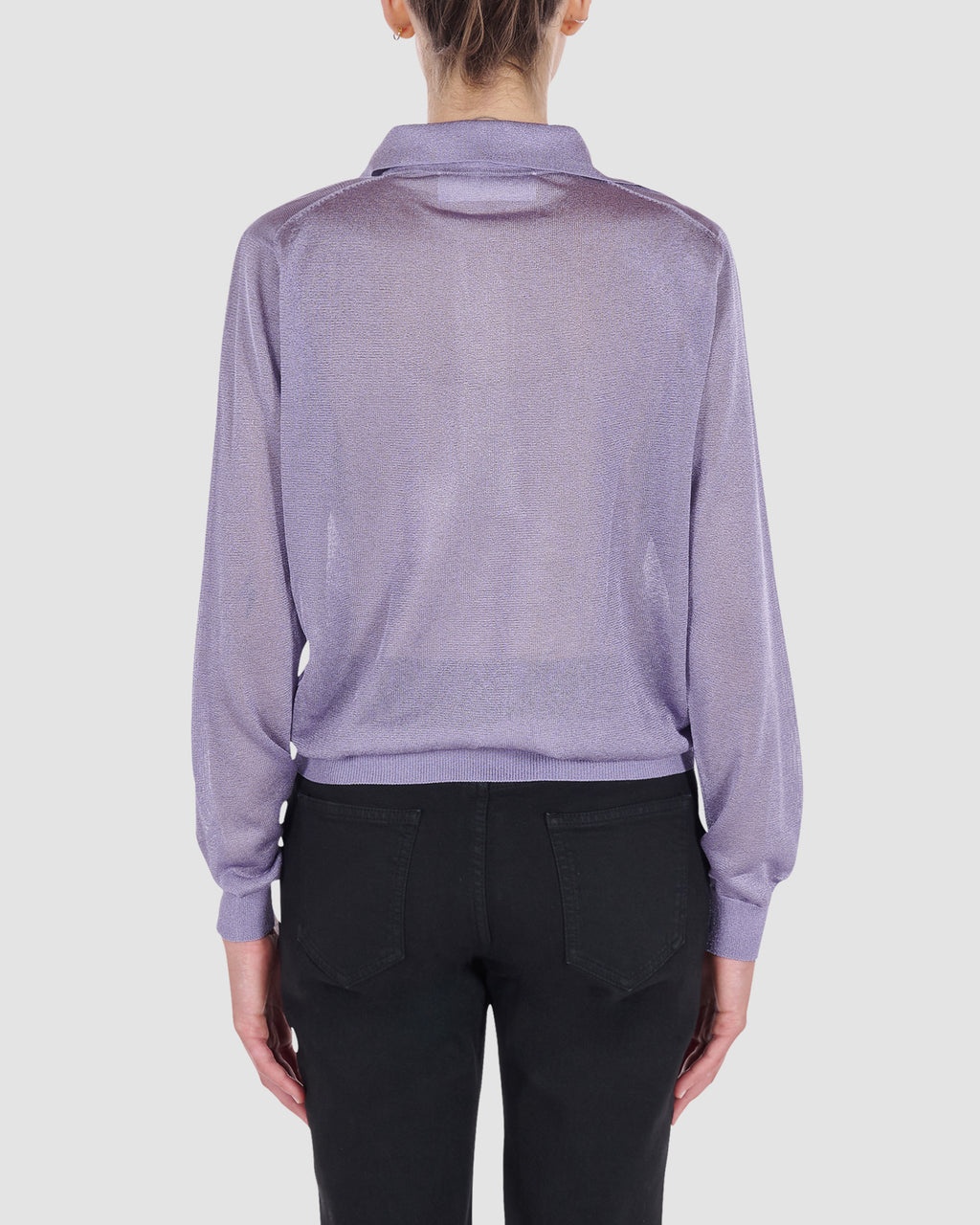 BUTTERFLY POLO SWEATER - 5