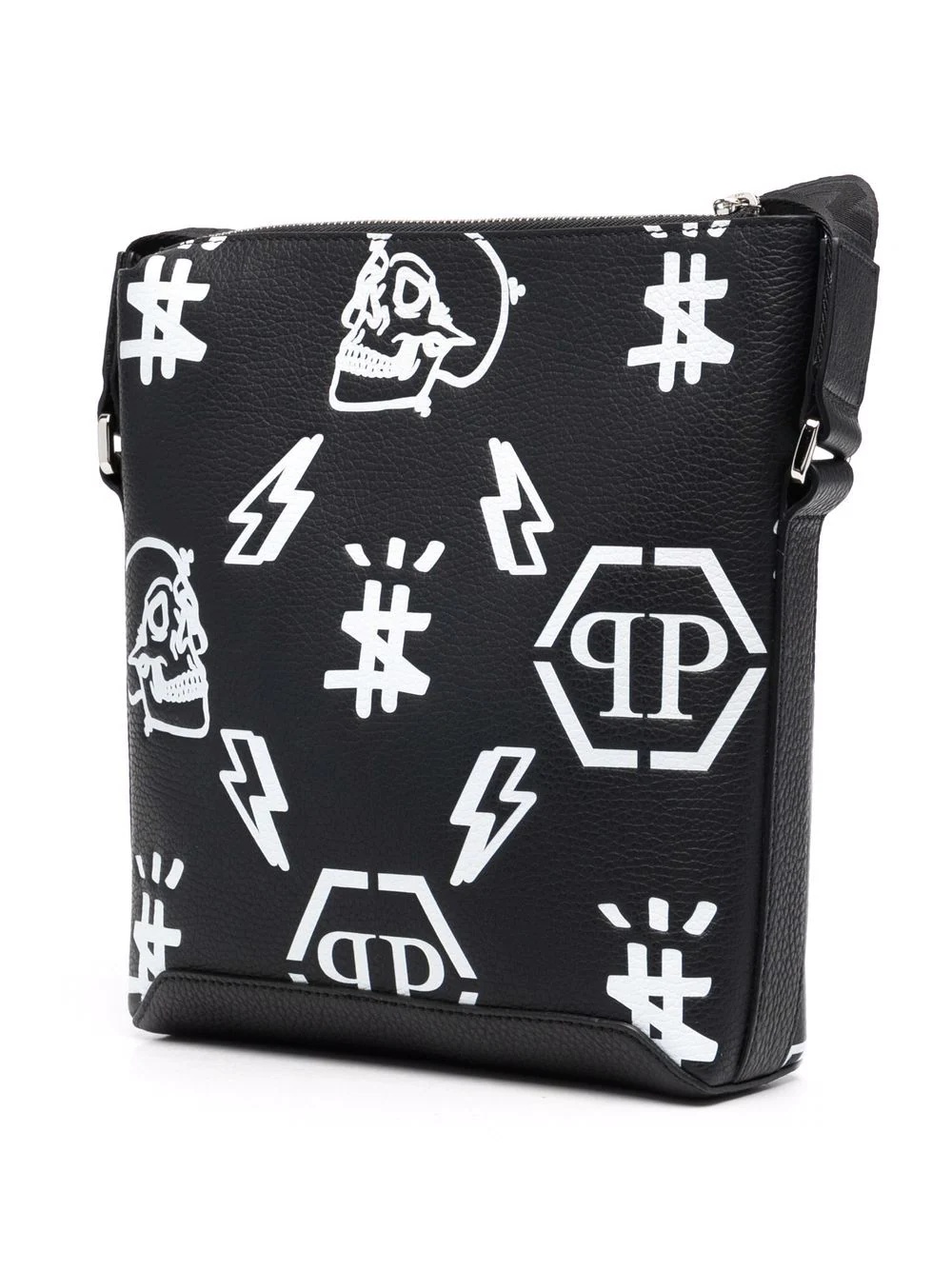 monogram-print crossbody bag - 3