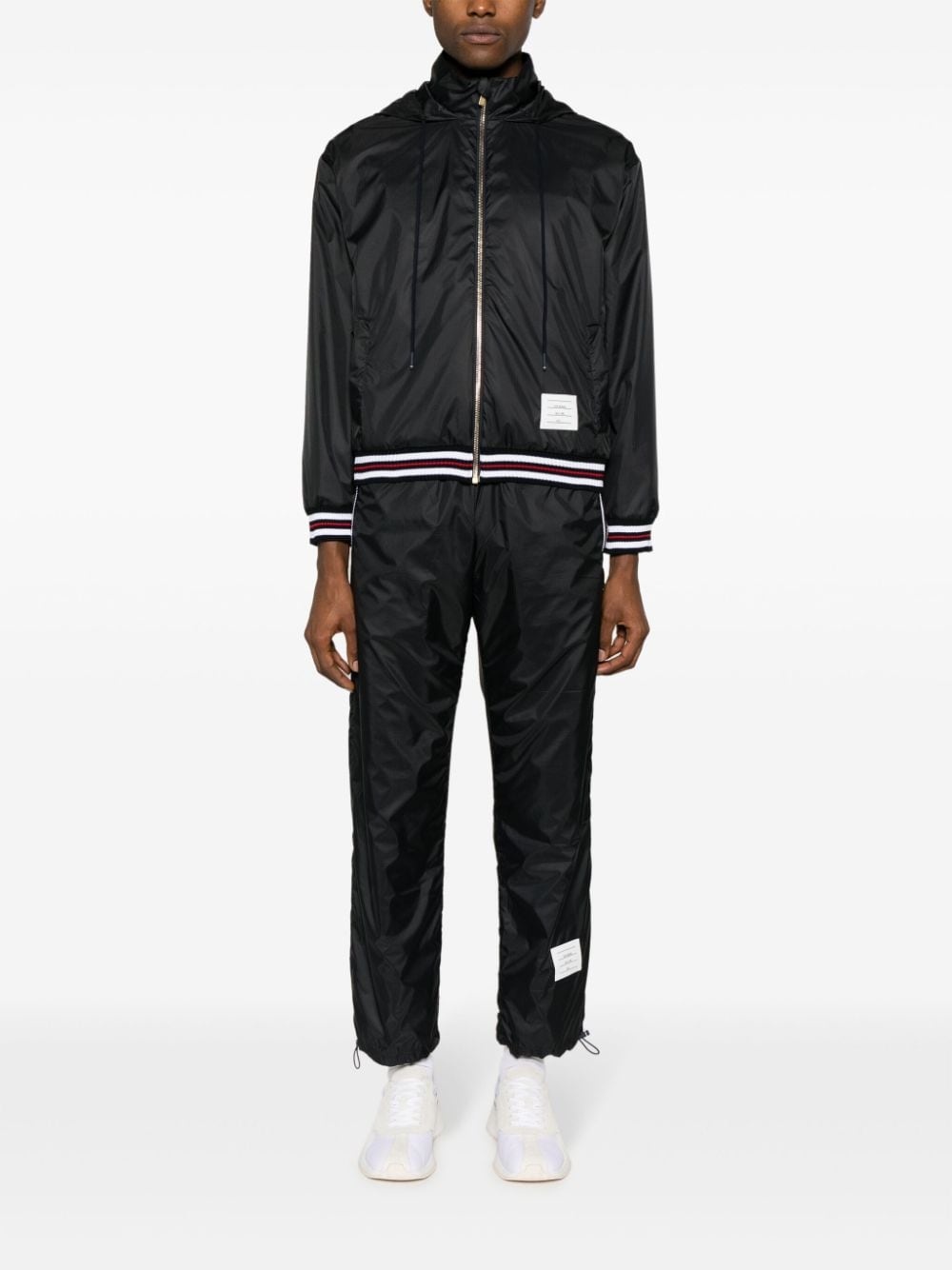 logo-patch ripstop lightweight jacket - 2